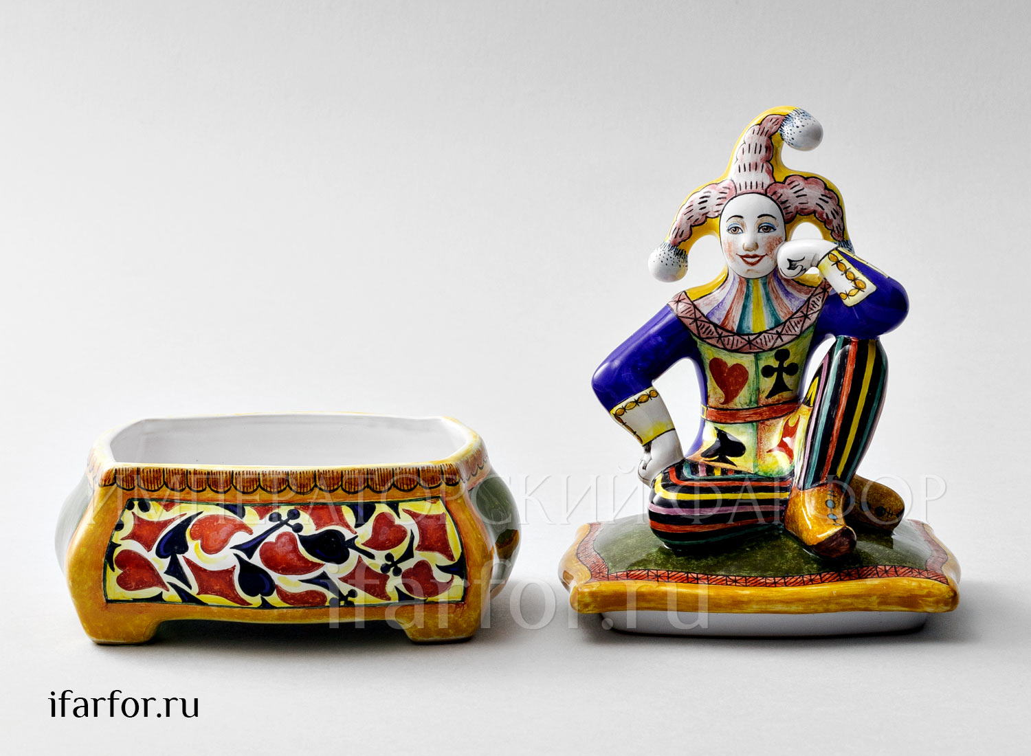Шкатулка для карт «Скоморох 1»