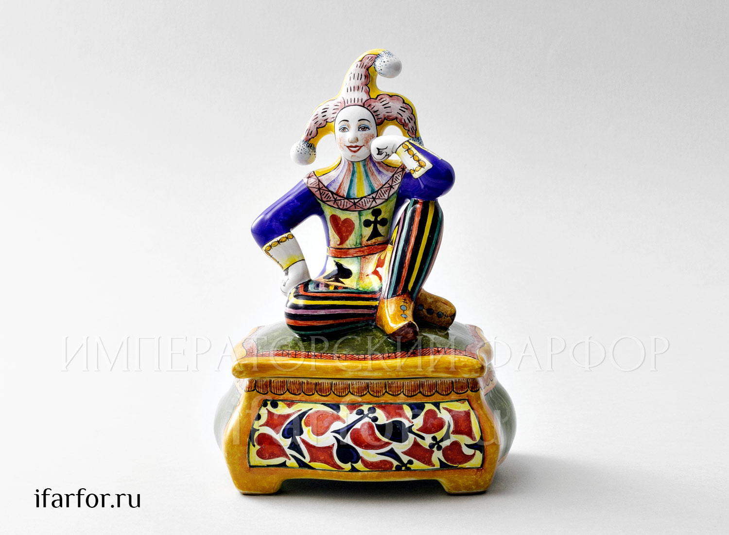Шкатулка для карт «Скоморох 1»