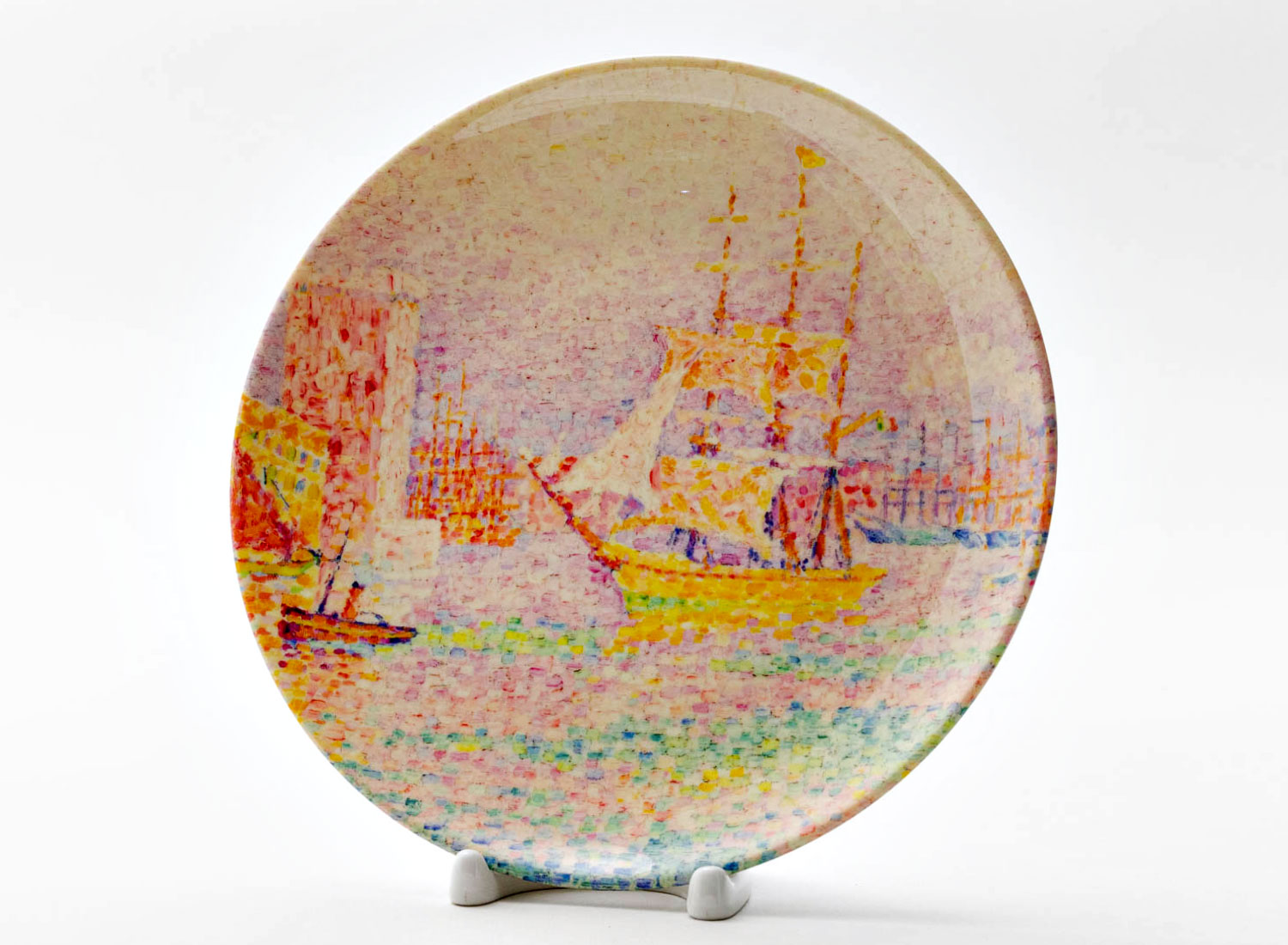 Декоративная тарелка «The Harbour at Marseilles»