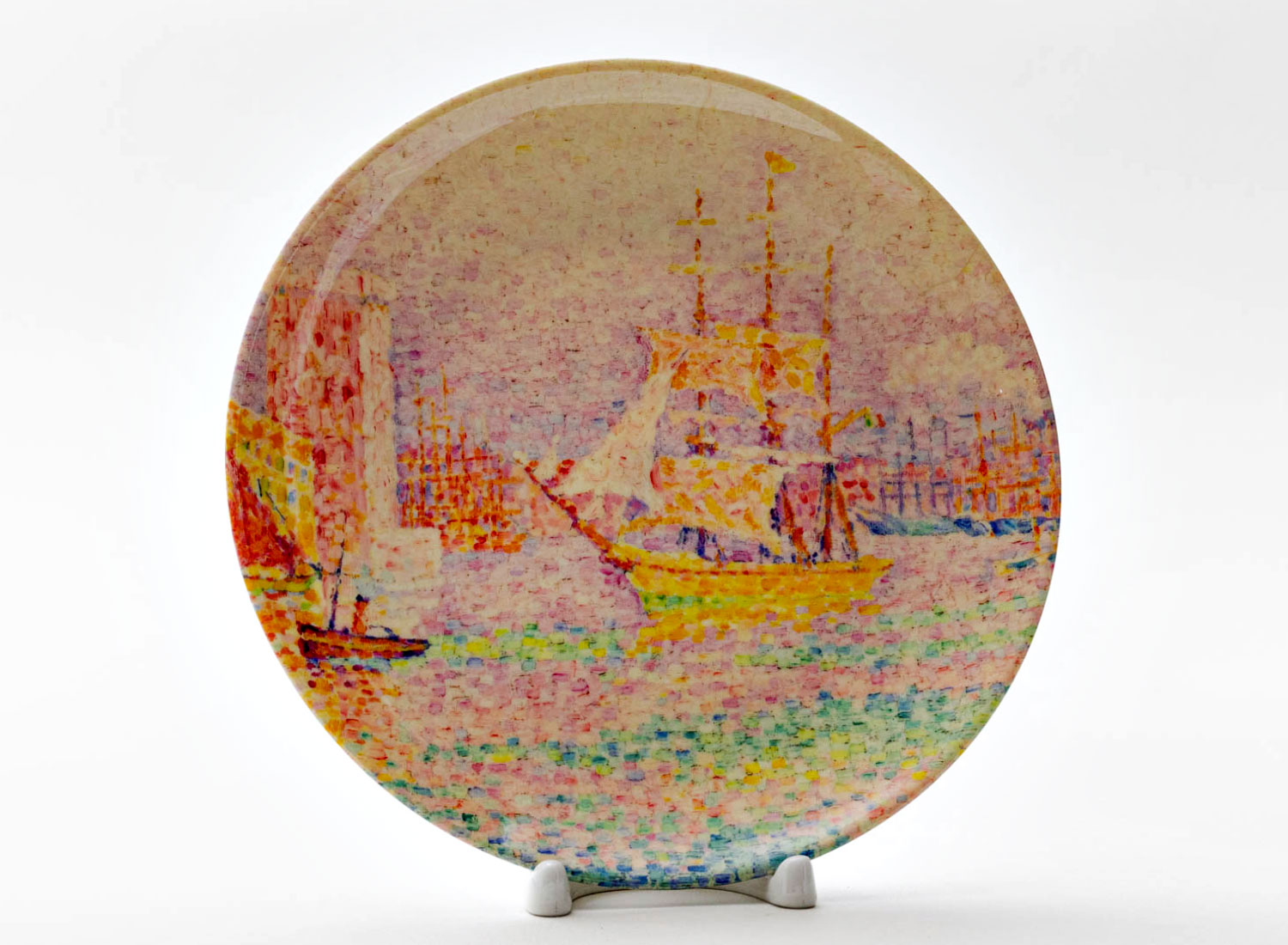 Декоративная тарелка «The Harbour at Marseilles»