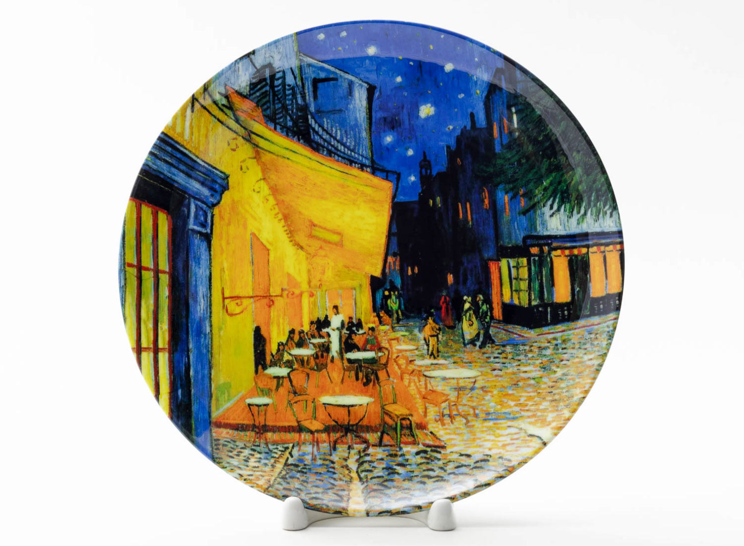 Декоративная тарелка «Ночное кафе»