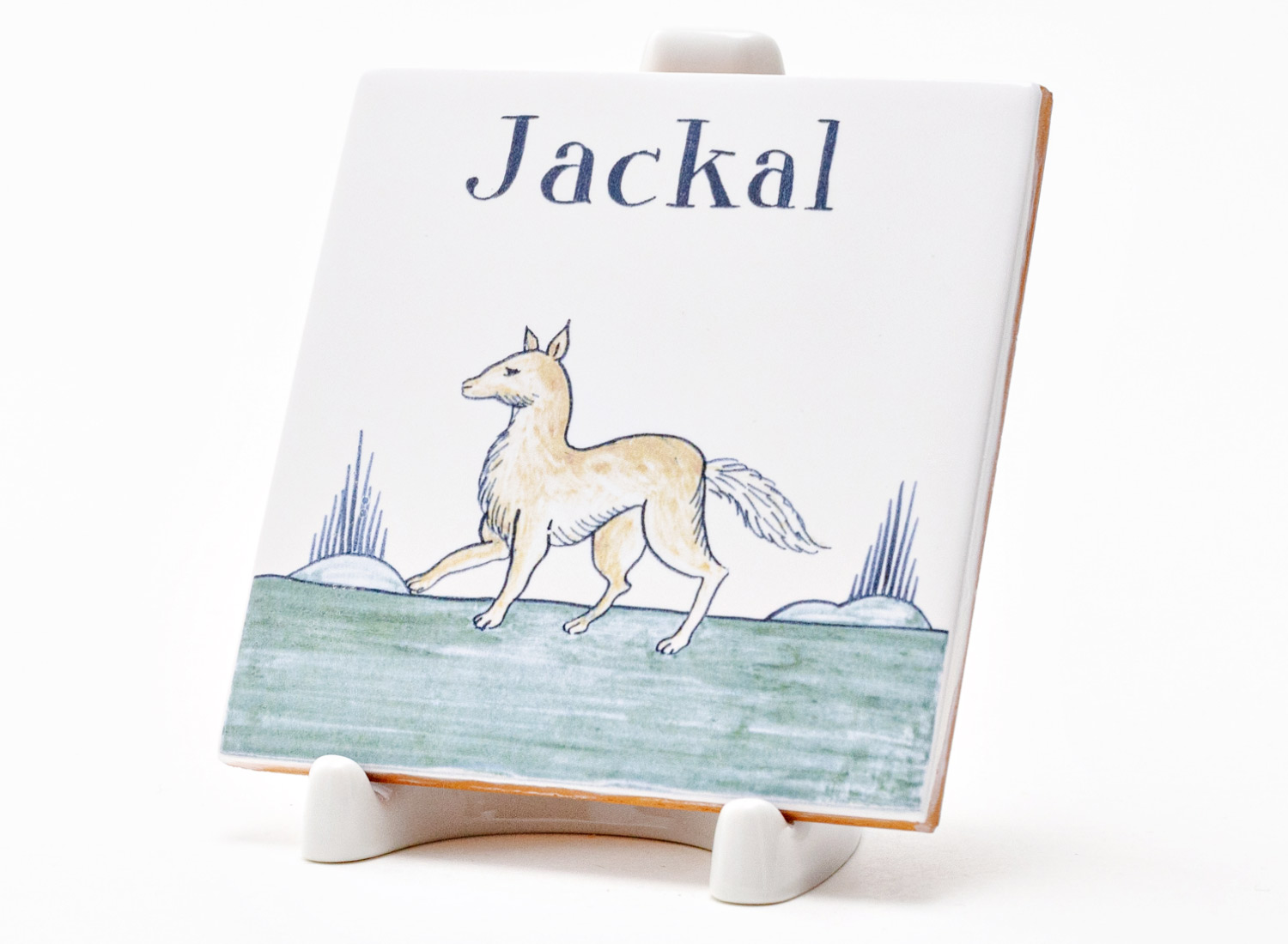 Изразец «Голландский. Шакал»
