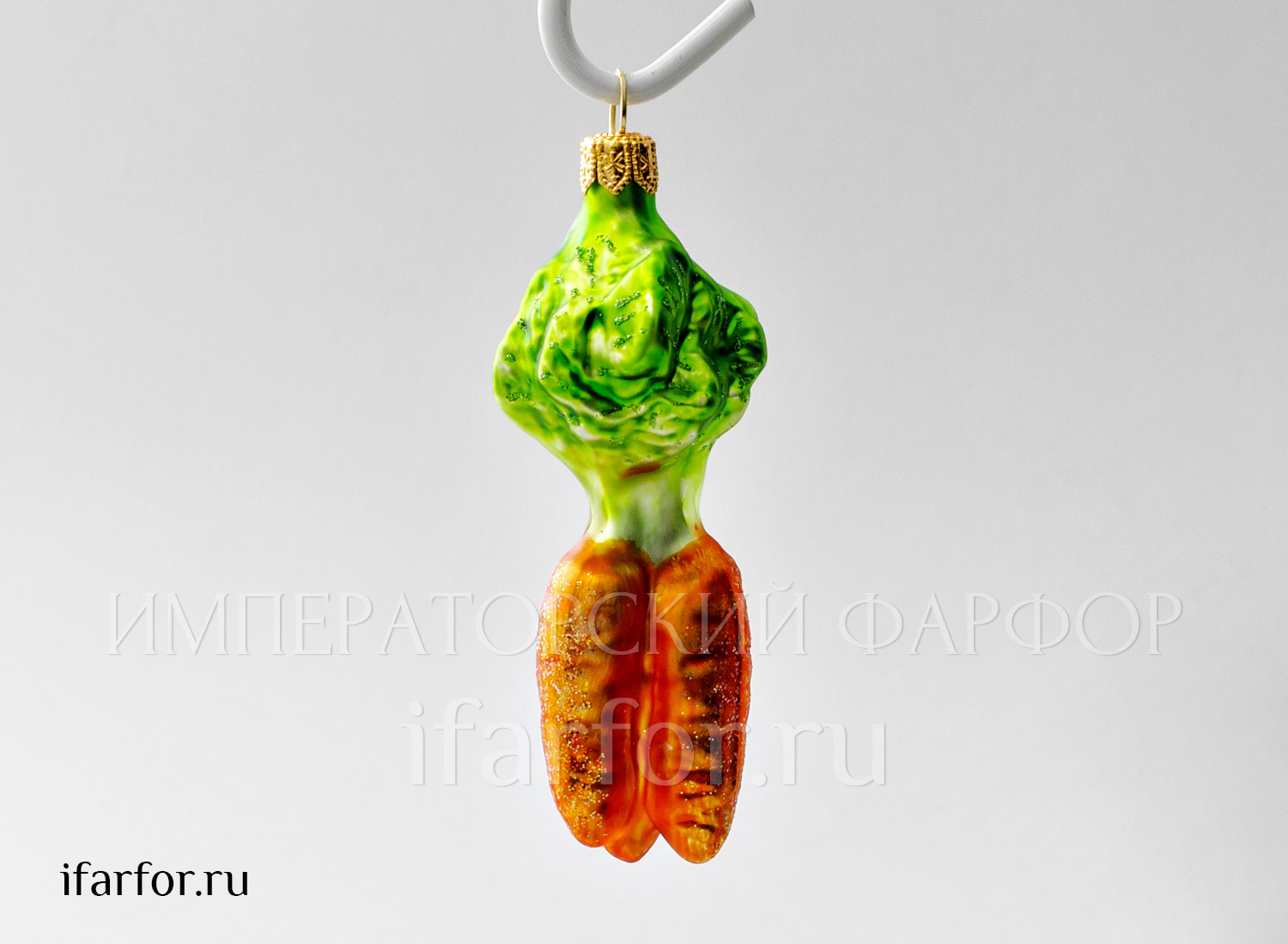 Елочная игрушка «Морковь»