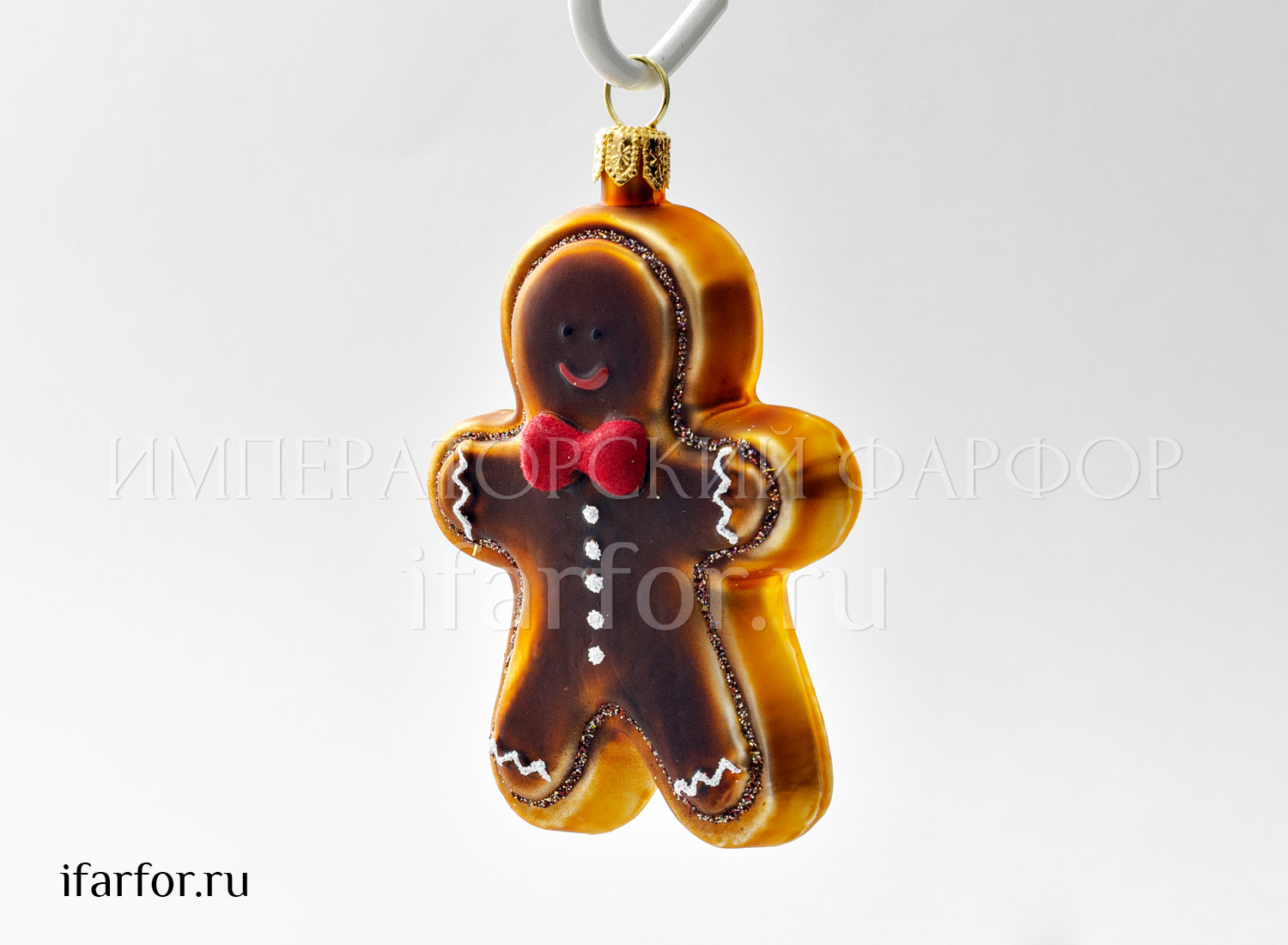 Елочная игрушка «Пряничный человечек»