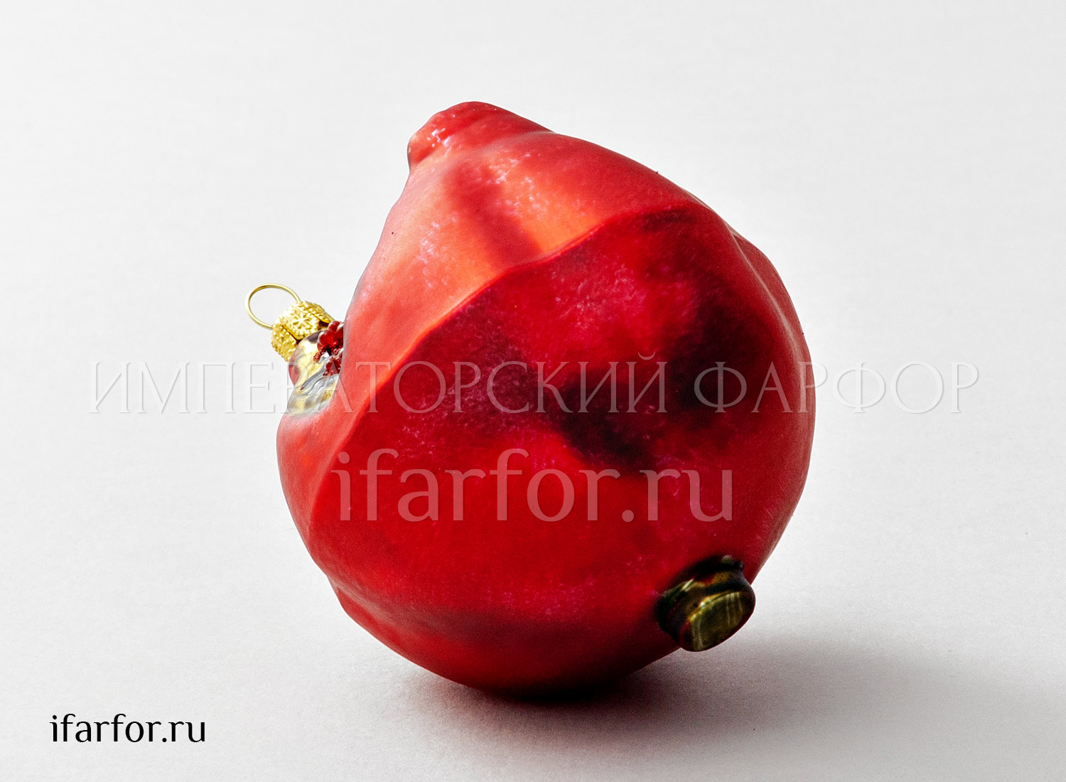 Елочная игрушка «Ягоды и фрукты. Гранат»