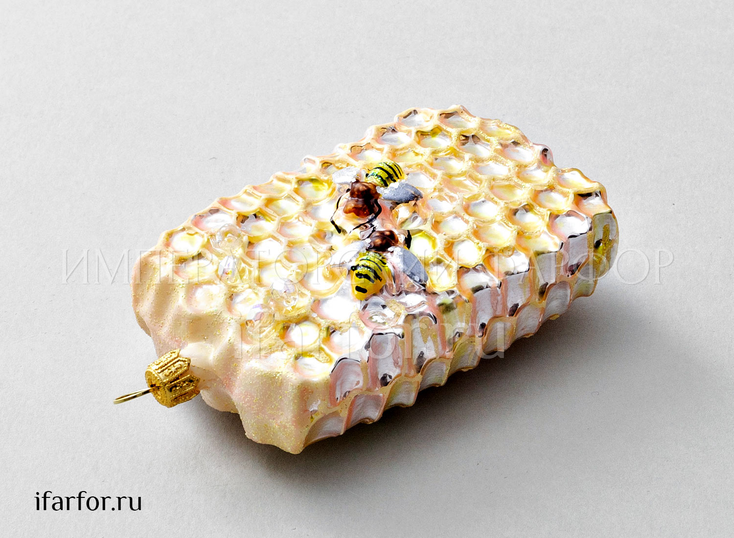 Елочная игрушка «Соты 3»
