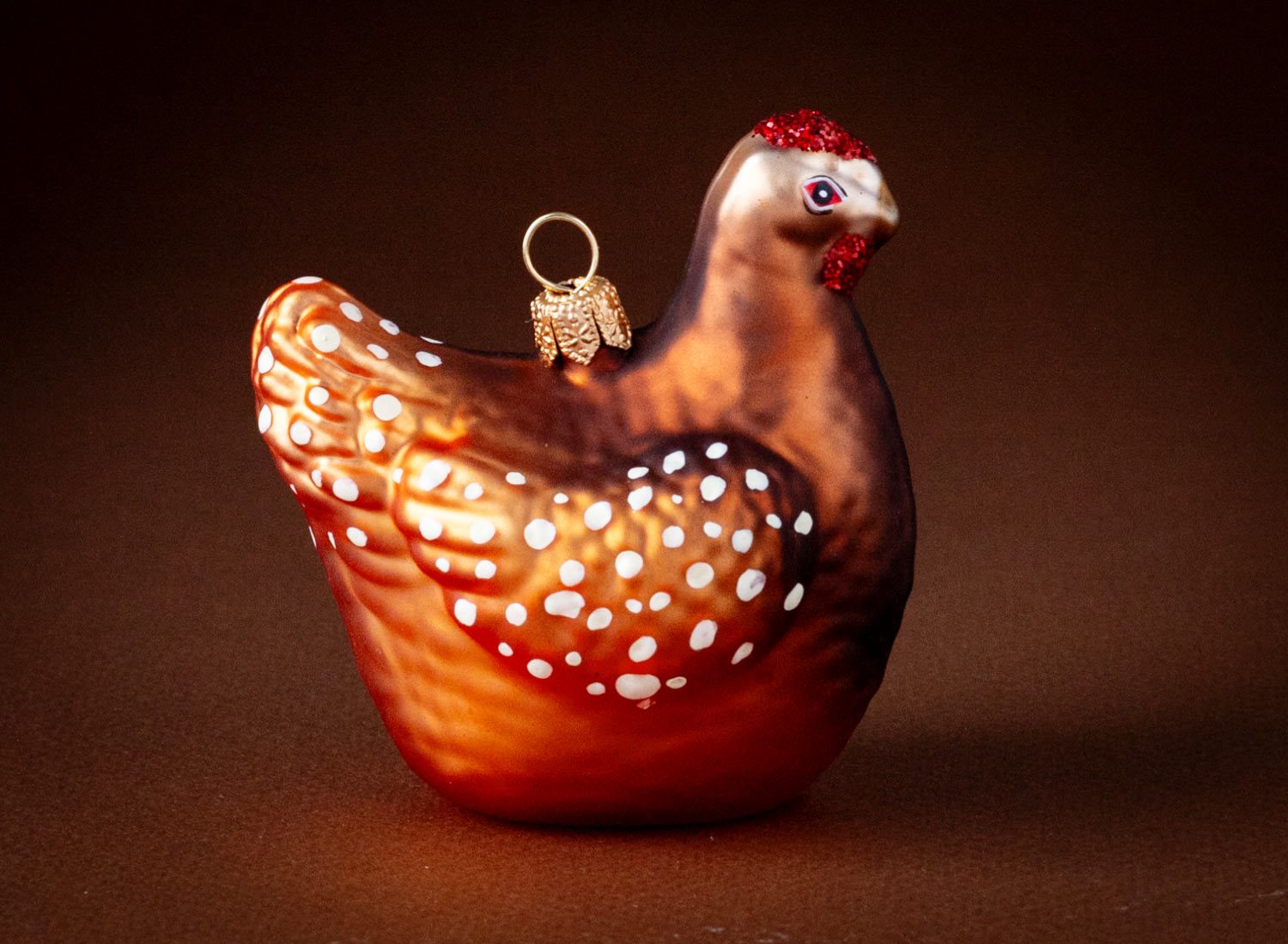 Елочная игрушка «Курочка»