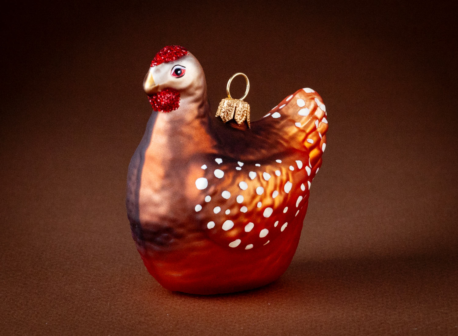 Елочная игрушка «Курочка»