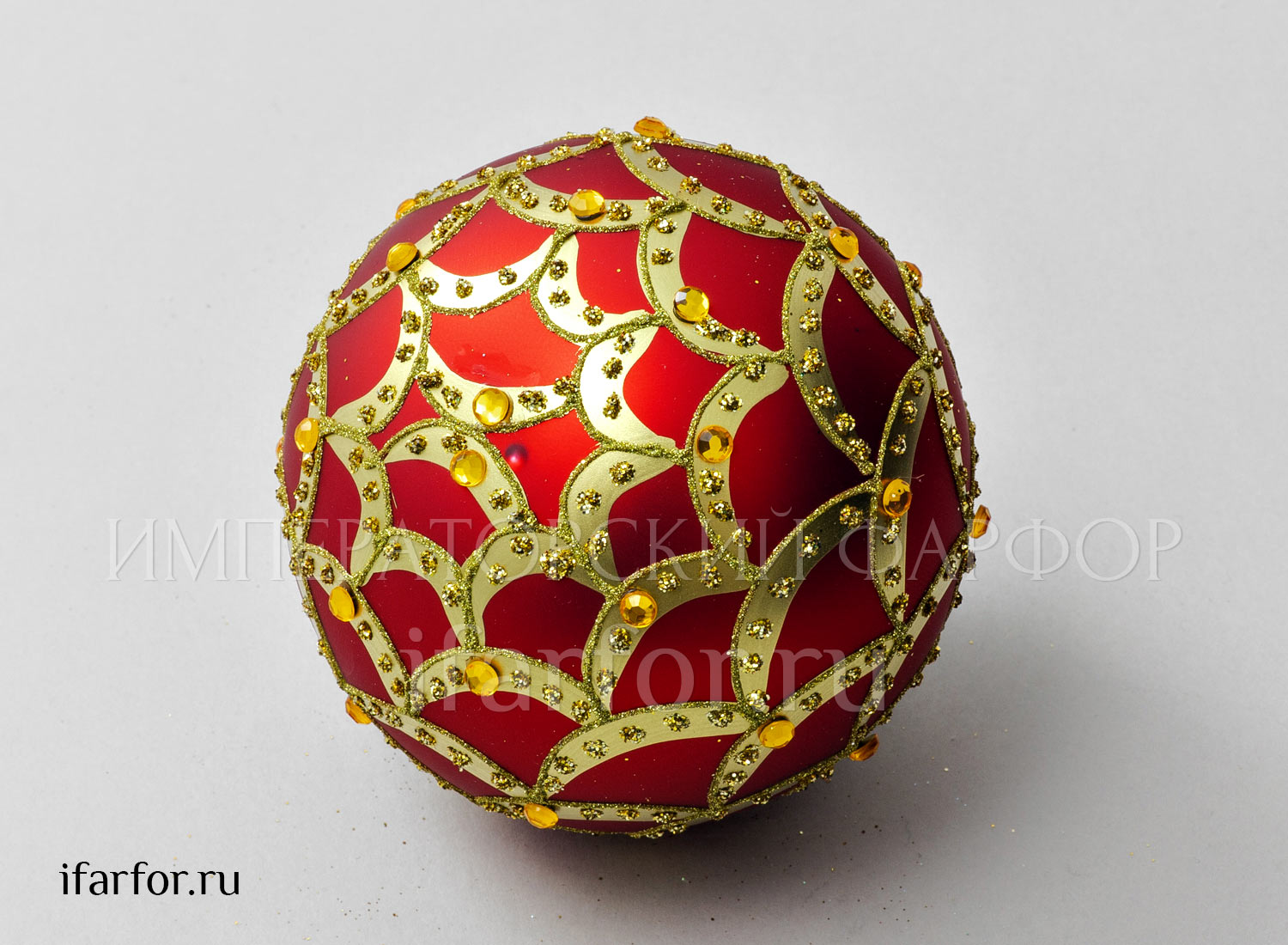 Елочная игрушка «Шар большой»