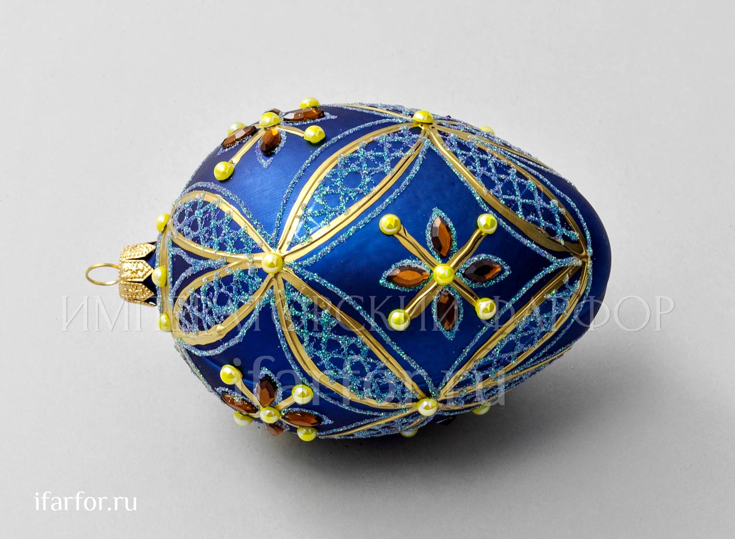 Елочная игрушка «Яйцо Фаберже»