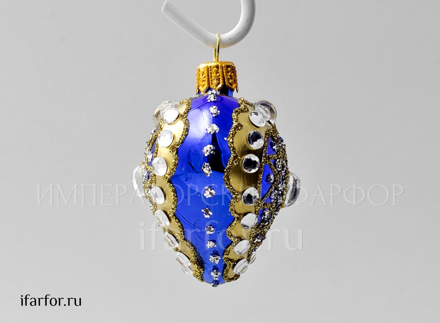 Елочная игрушка «Сердечко»