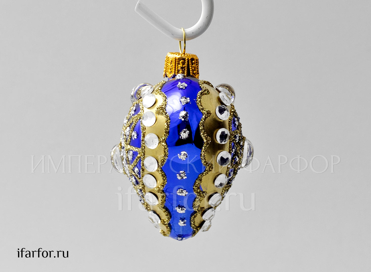 Елочная игрушка «Сердечко»