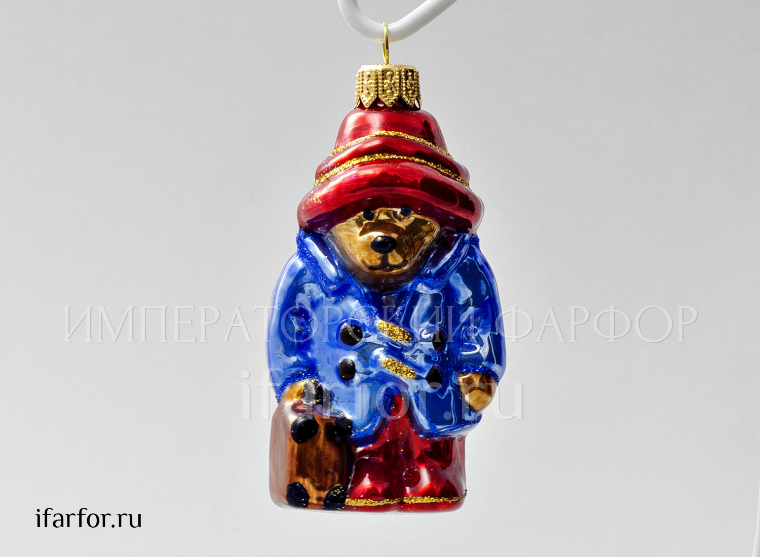 Елочная игрушка «Медвежонок Паддингтон»