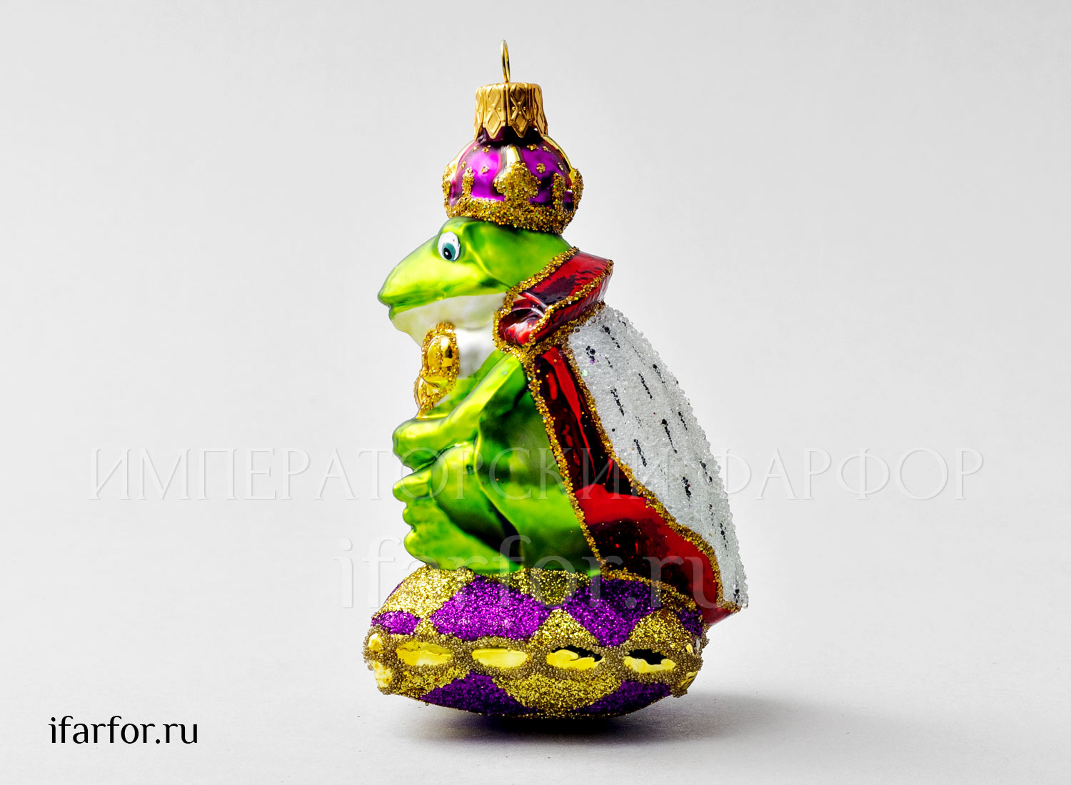Елочная игрушка «Царевна-лягушка»