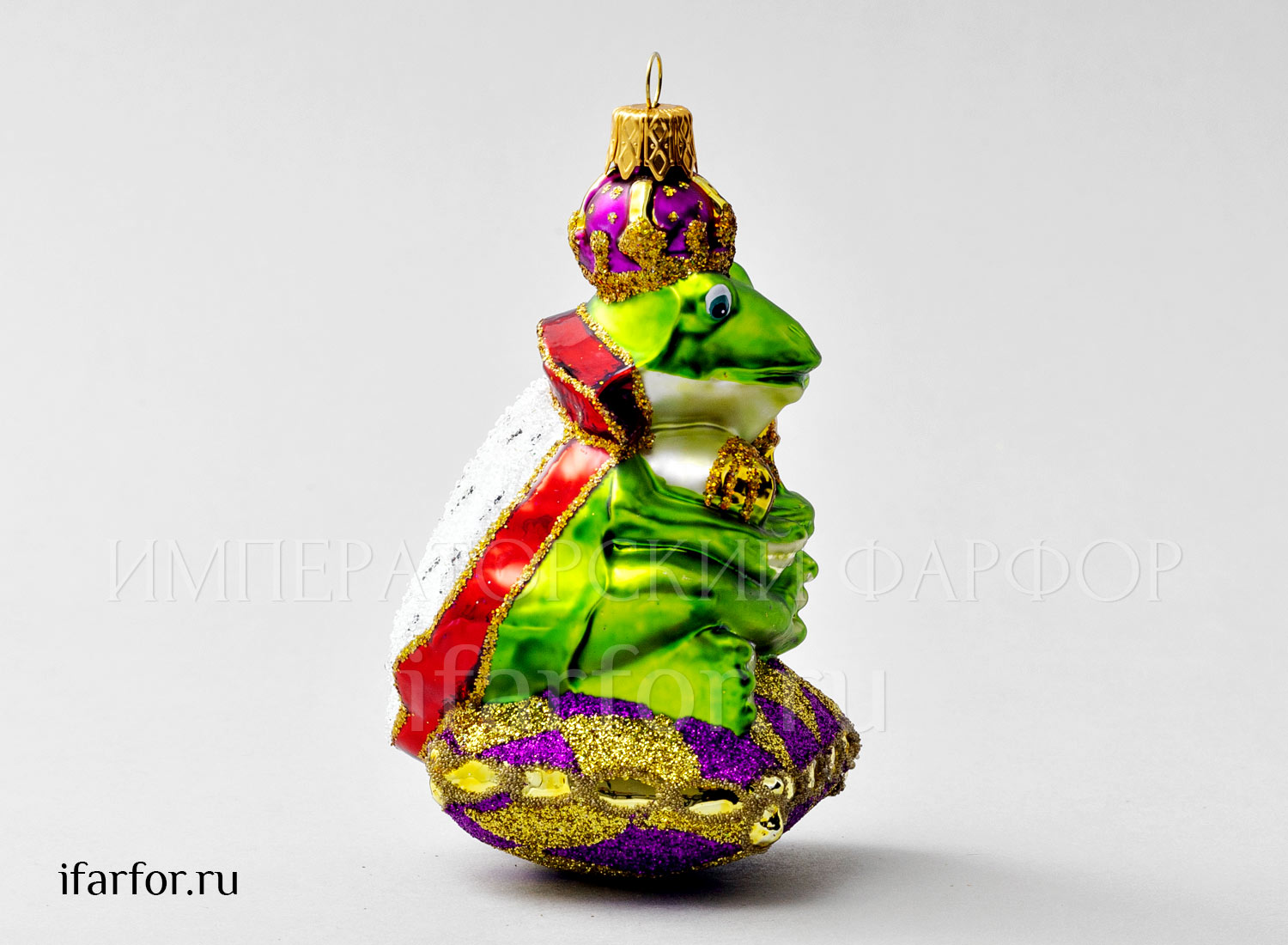 Елочная игрушка «Царевна-лягушка»