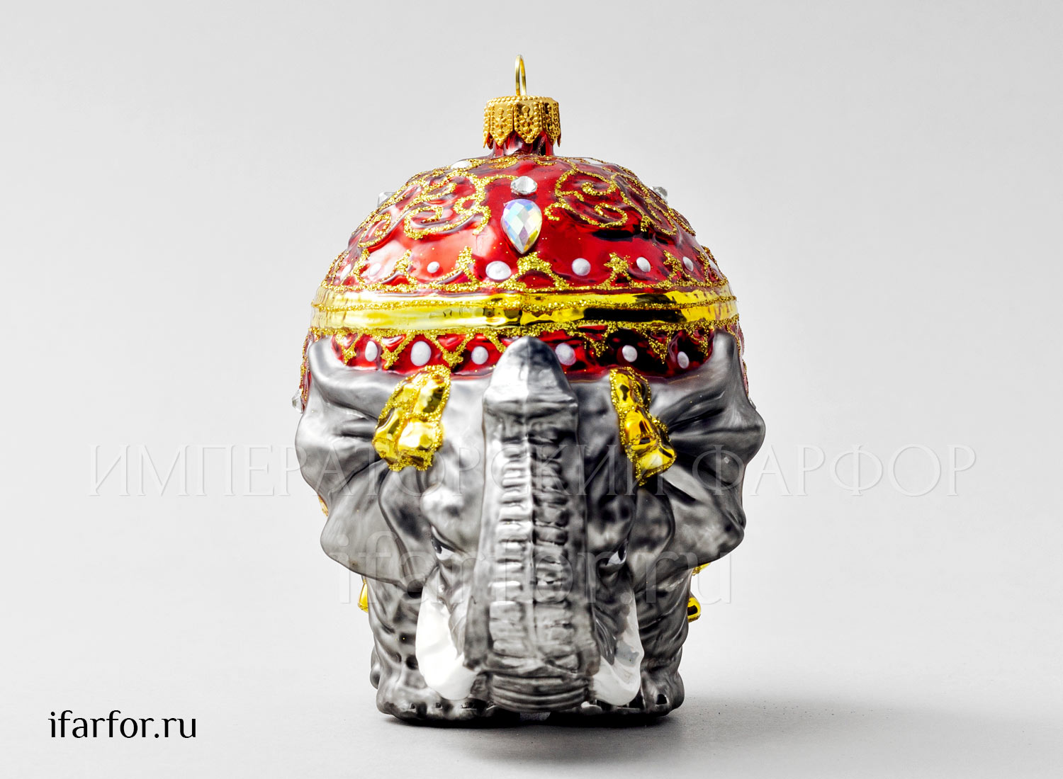 Елочная игрушка «Слон»