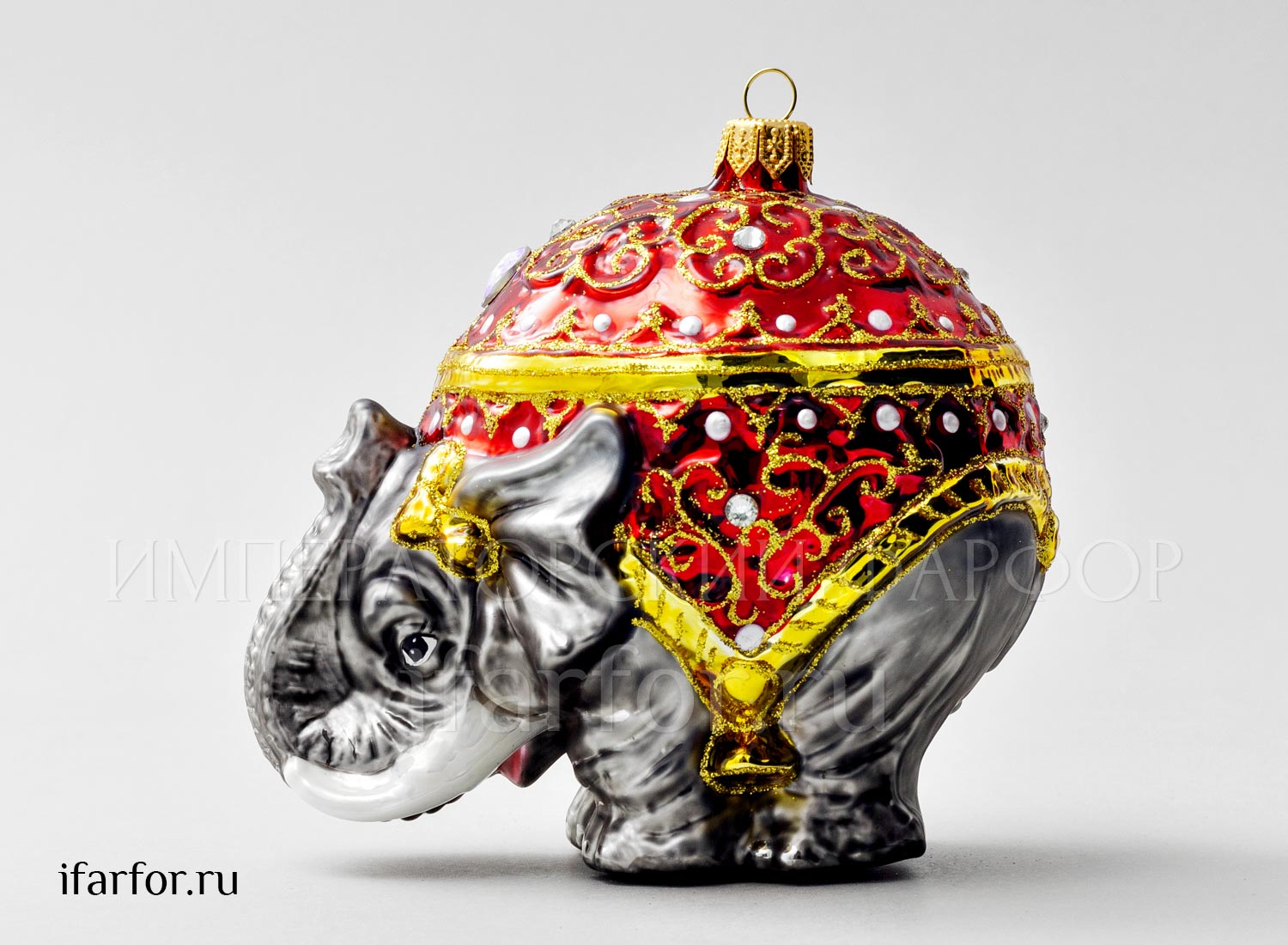 Елочная игрушка «Слон»