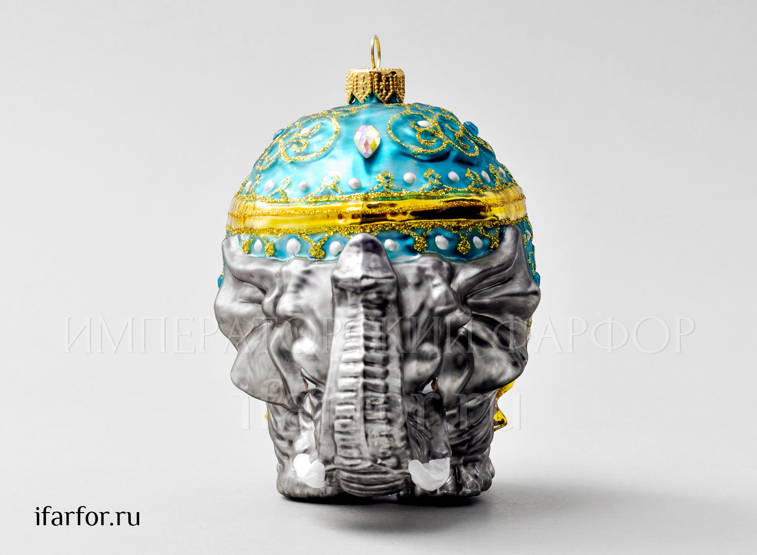 Елочная игрушка «Слон»