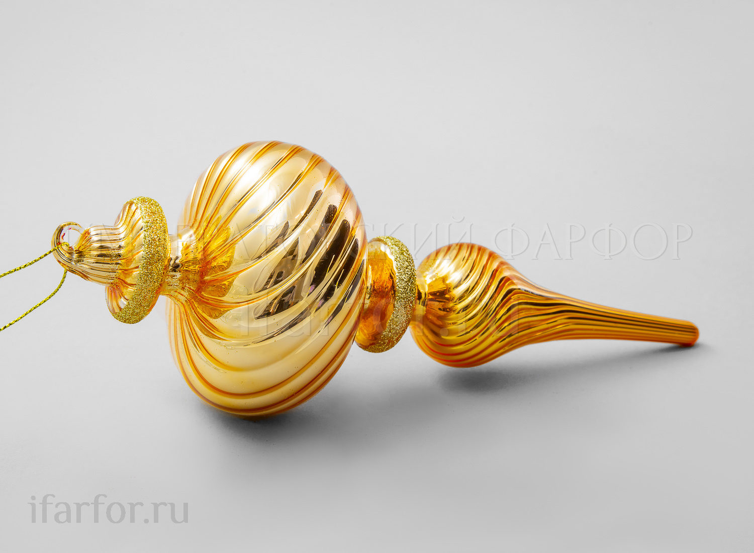 Елочная игрушка «Веретено»