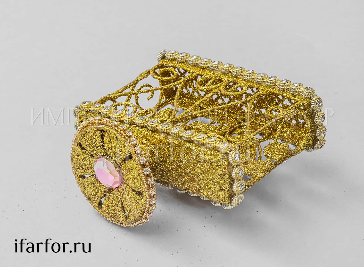 Елочная игрушка «Флакон для духов»