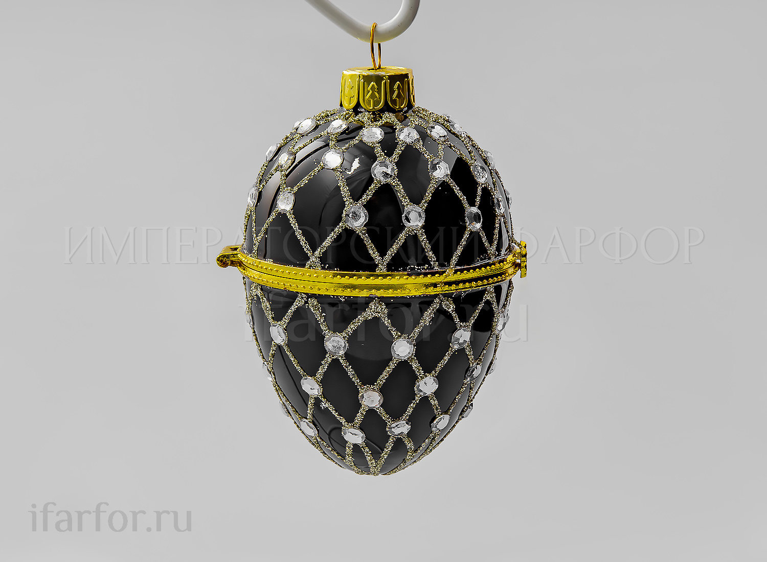 Елочная игрушка «Шкатулка Яйцо Фаберже»