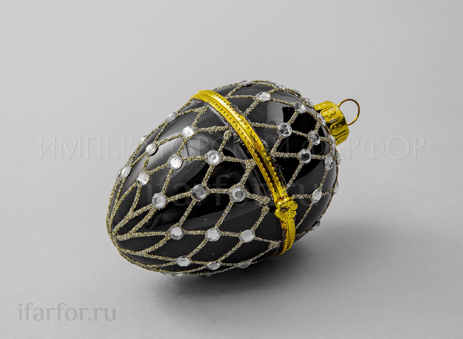 Елочная игрушка «Шкатулка Яйцо Фаберже»