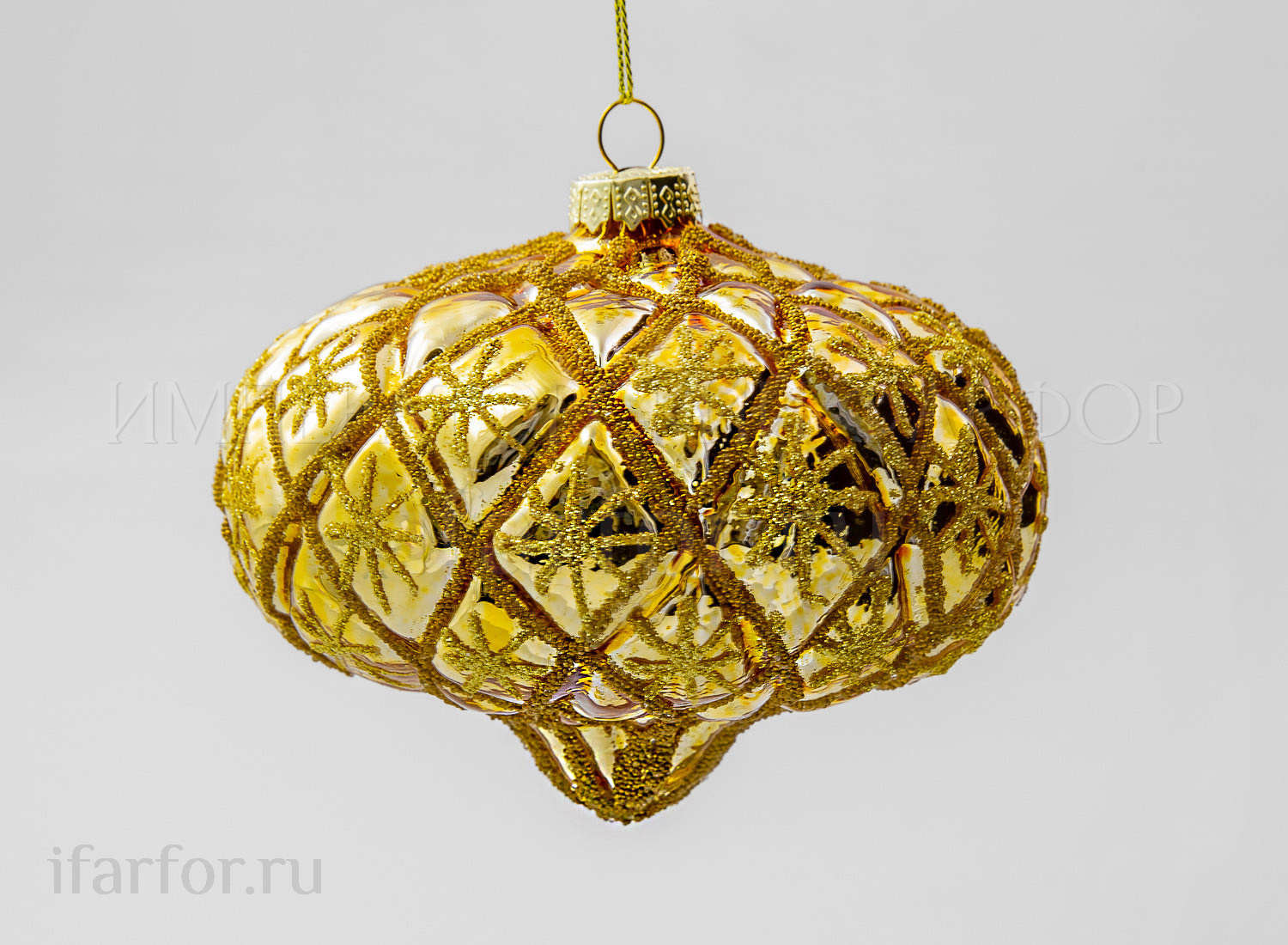 Елочная игрушка «Луковица»