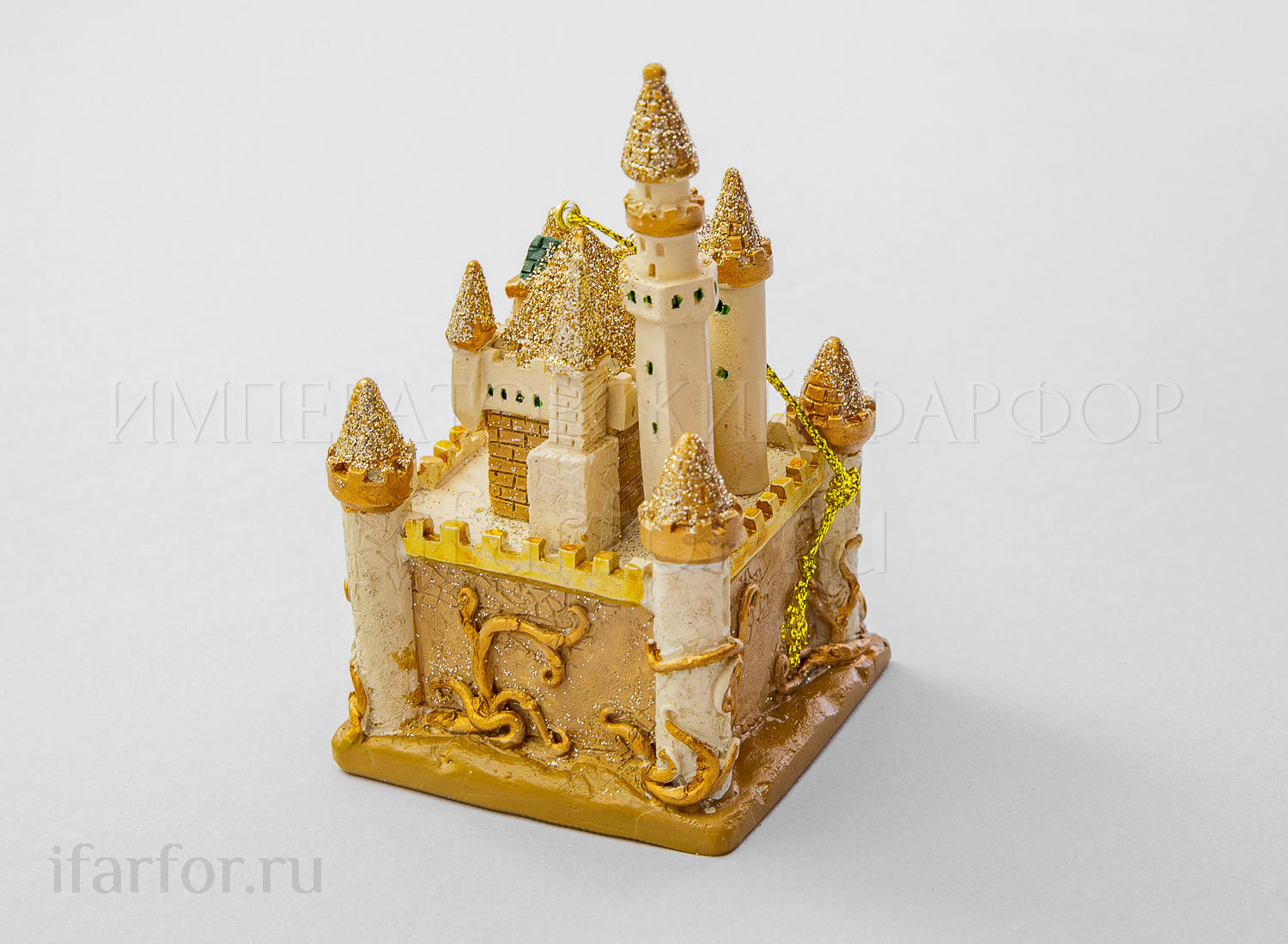 Елочная игрушка «Замок»
