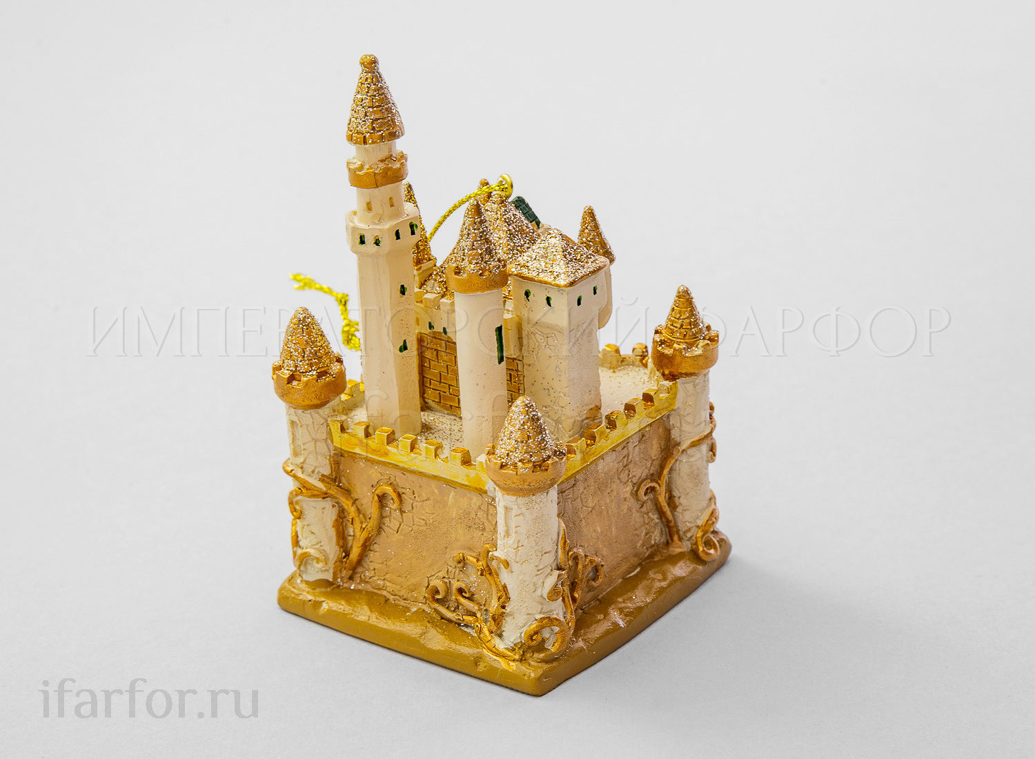 Елочная игрушка «Замок»