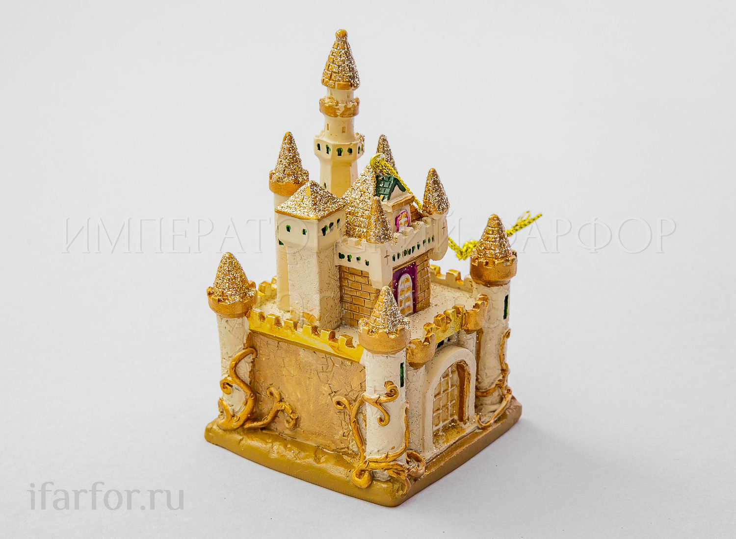 Елочная игрушка «Замок»