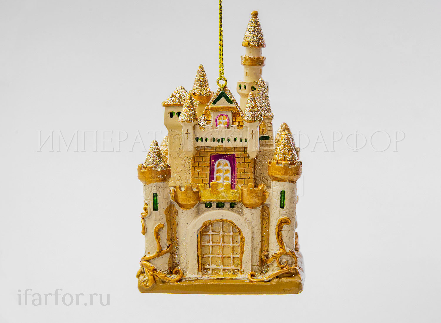 Елочная игрушка «Замок»