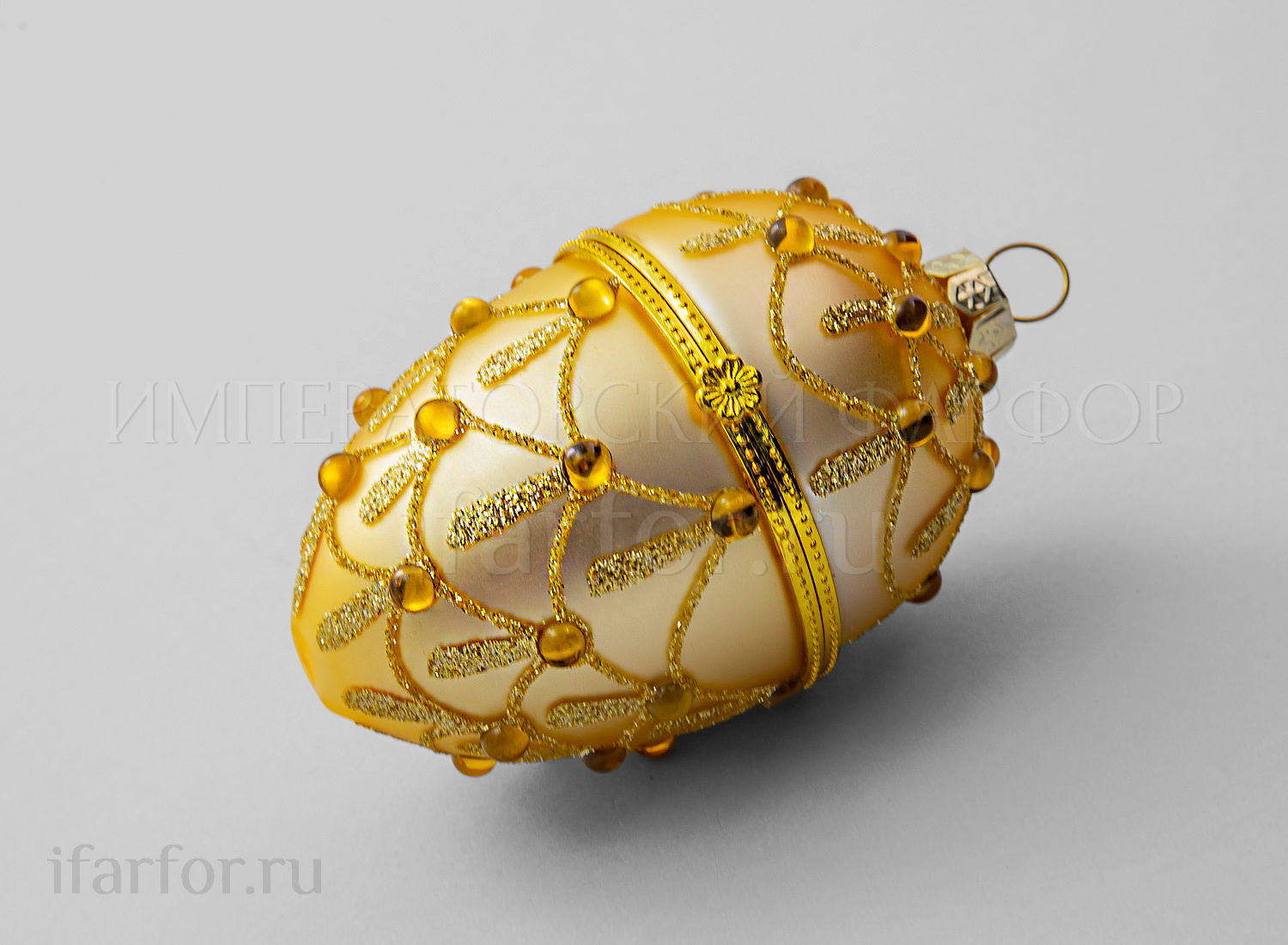 Елочная игрушка «Шкатулка Ювелирное яйцо»