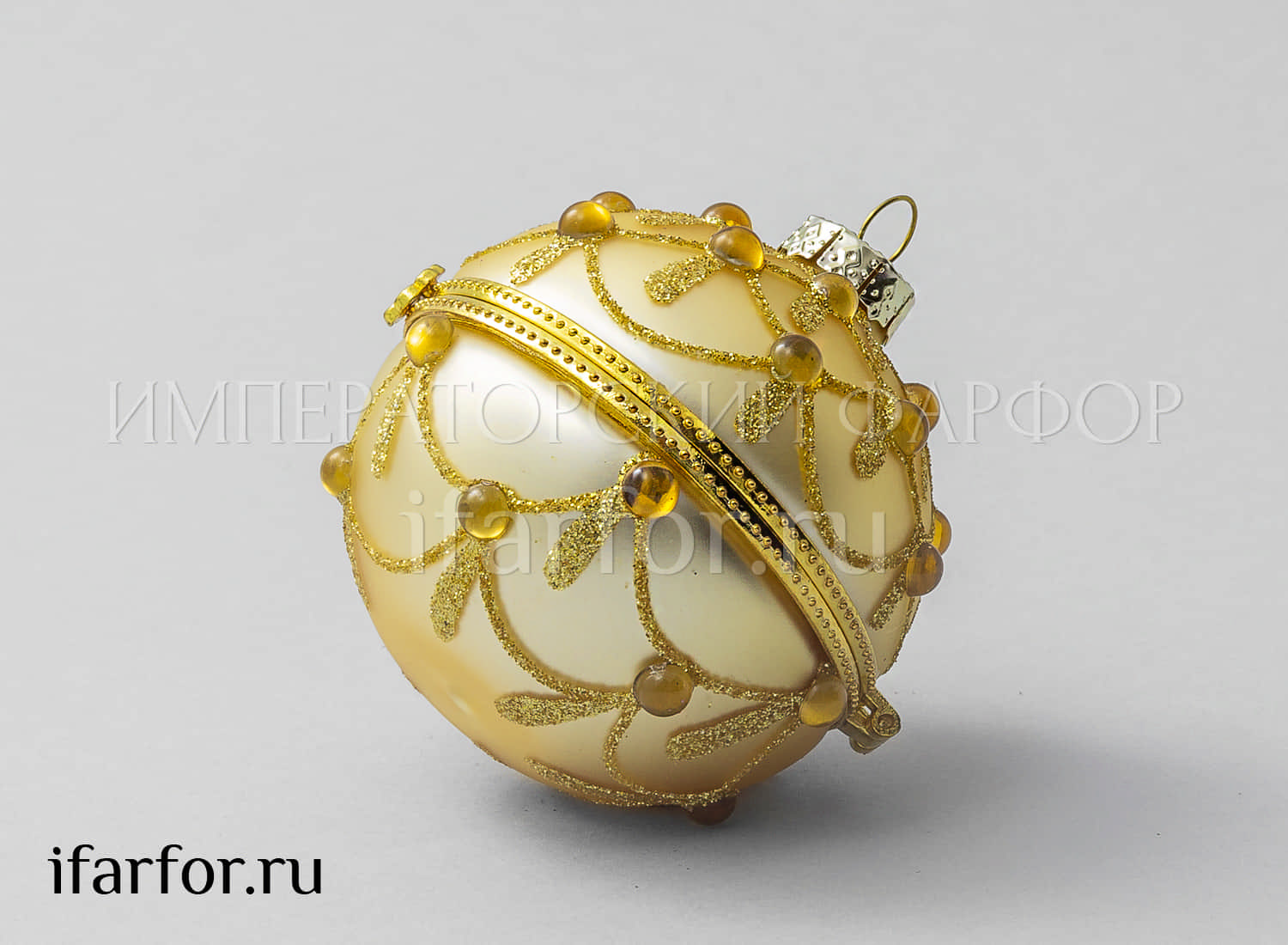 Елочная игрушка «Шкатулка в форме Шара»