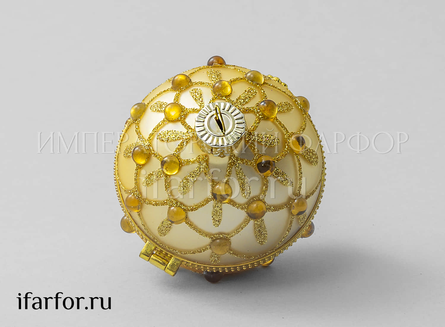 Елочная игрушка «Шкатулка в форме Шара»