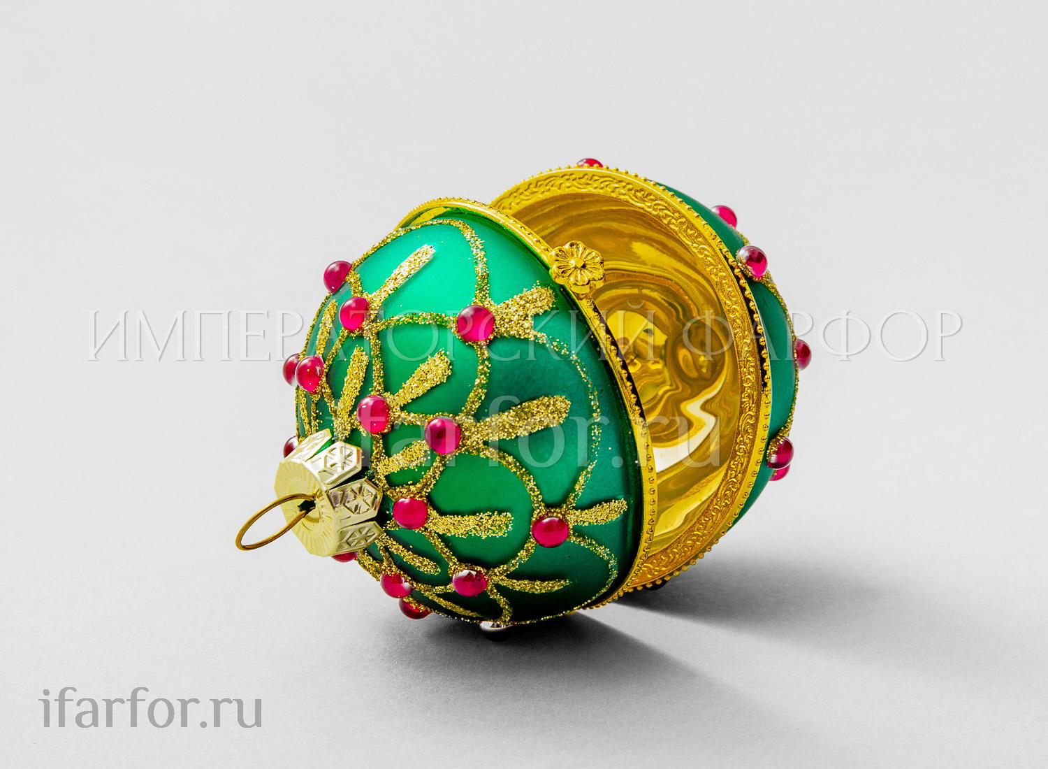 Елочная игрушка «Шкатулка в форме Шара»