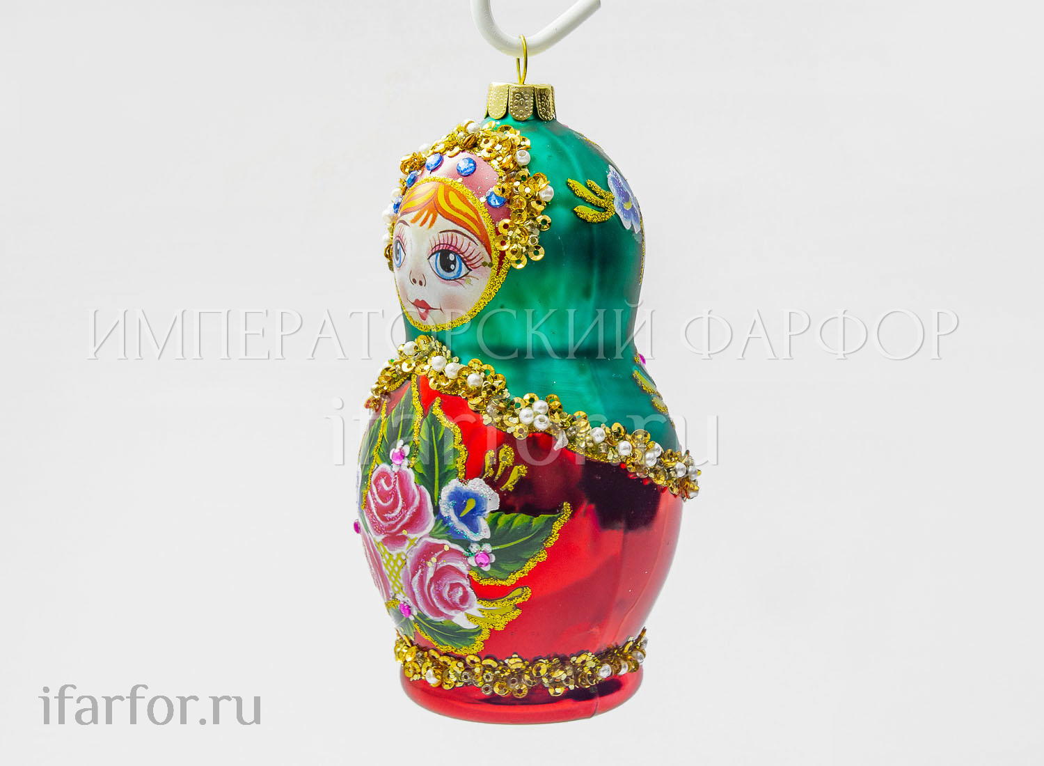 Елочная игрушка «Матрешка»