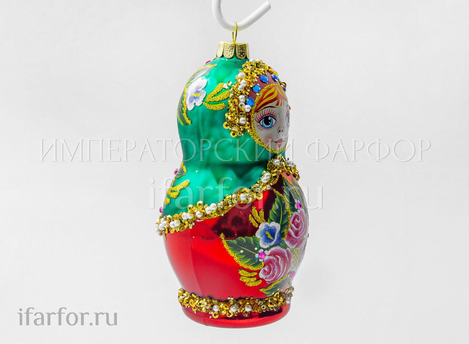 Елочная игрушка «Матрешка»