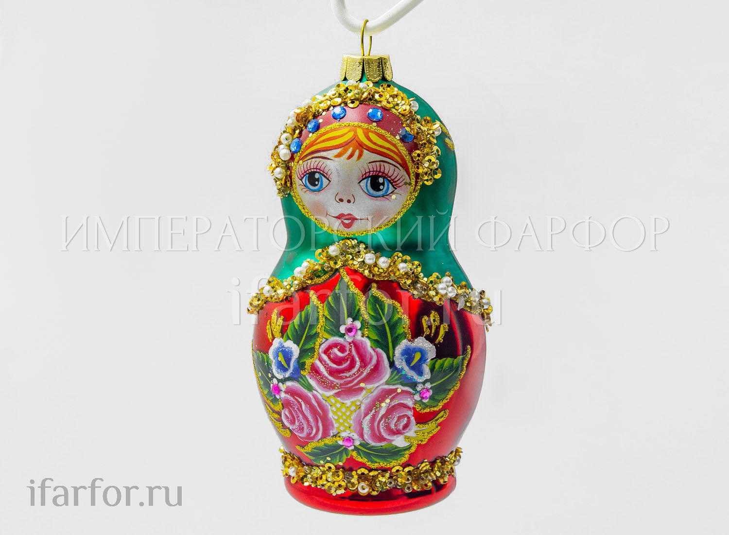 Елочная игрушка «Матрешка»