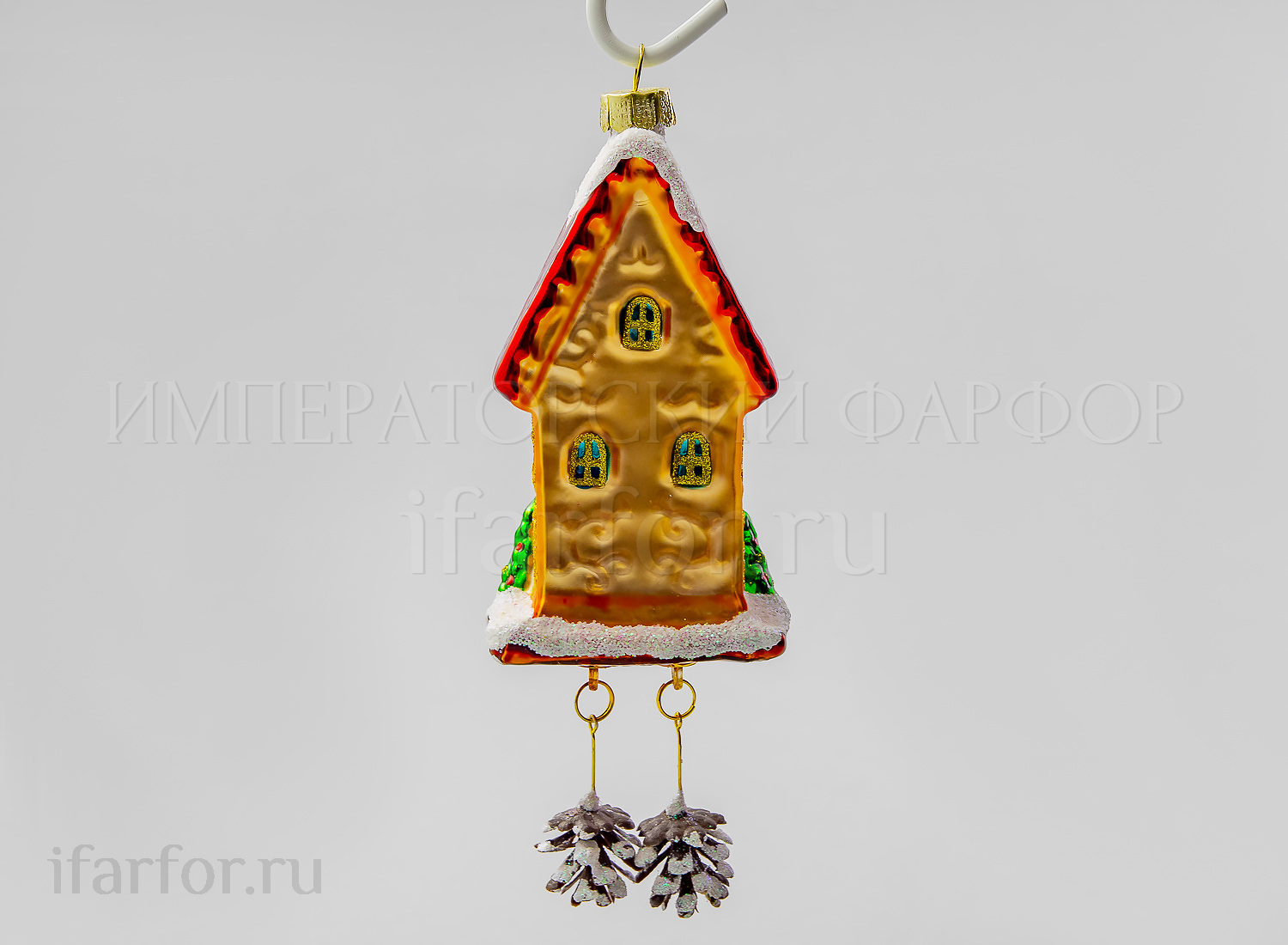 Елочная игрушка «Часы с кукушкой»