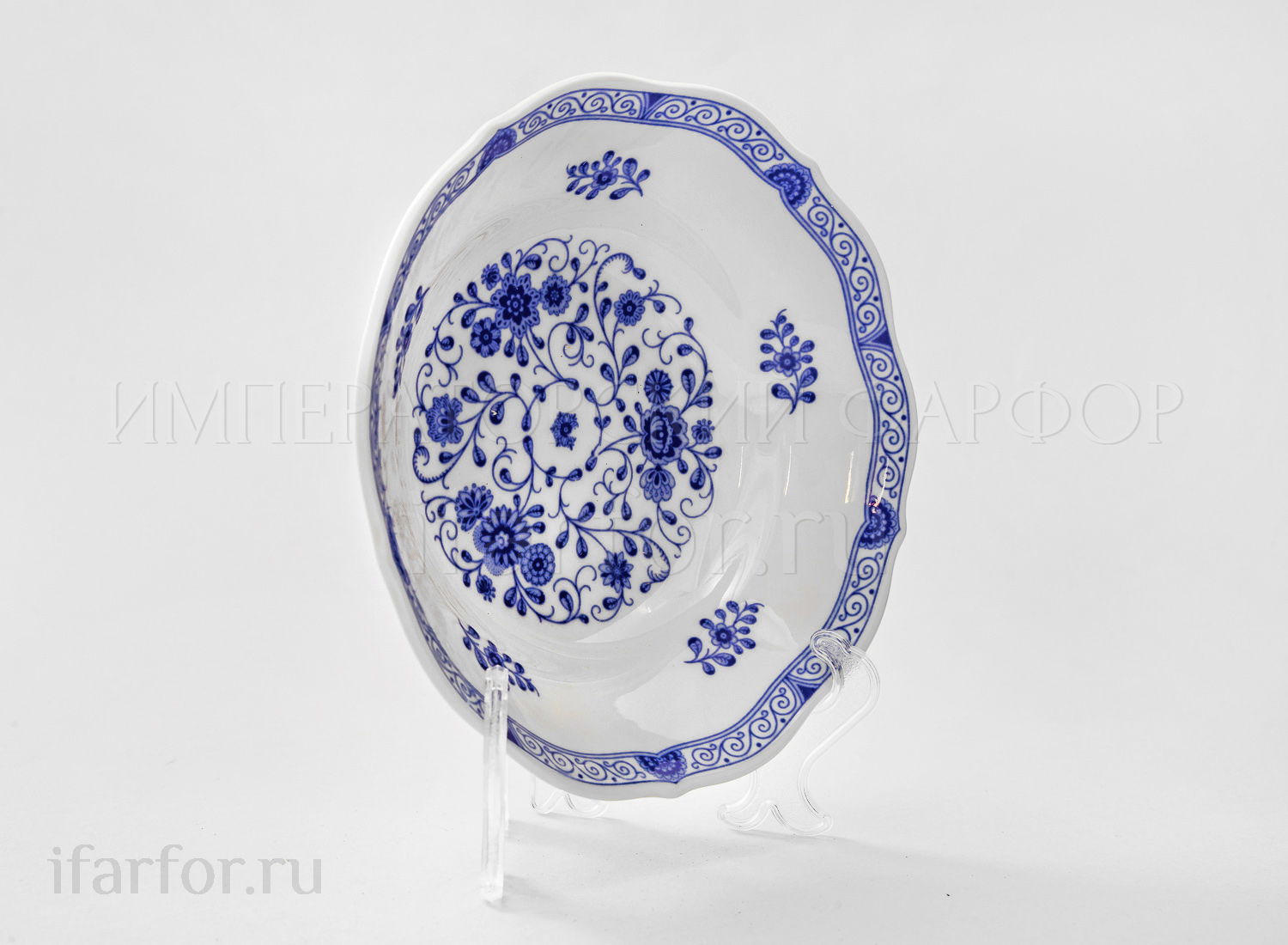 Салатник «Alte Ranke blau»