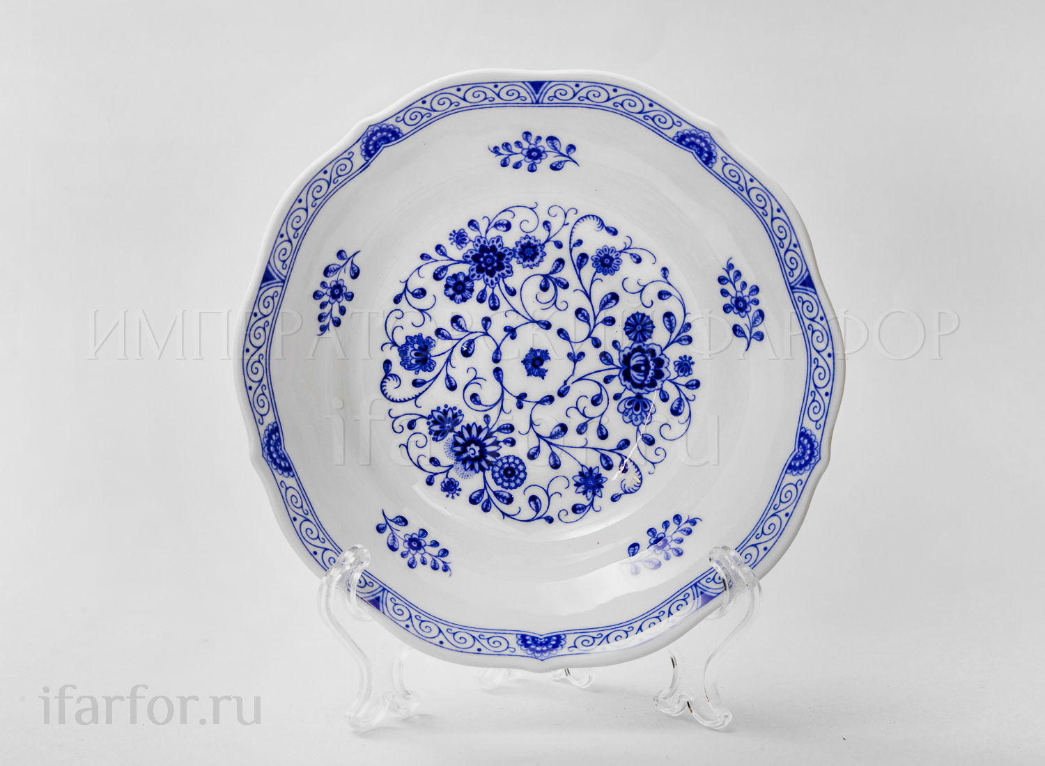 Салатник «Alte Ranke blau»