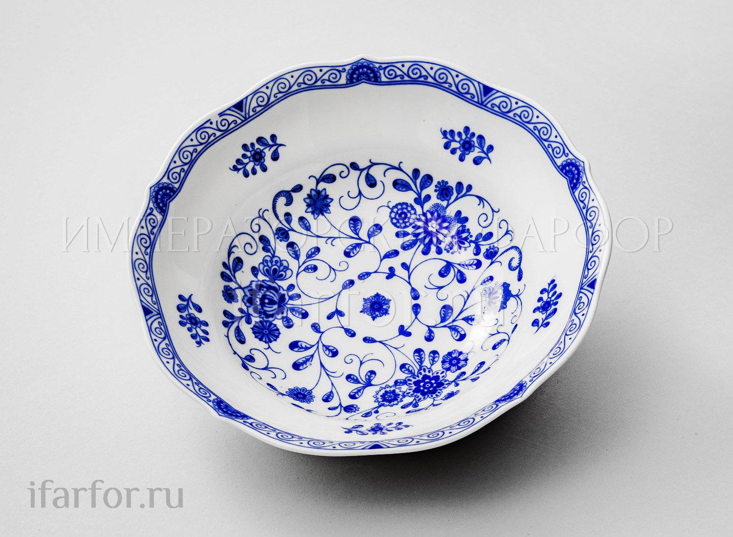 Салатник «Alte Ranke blau»