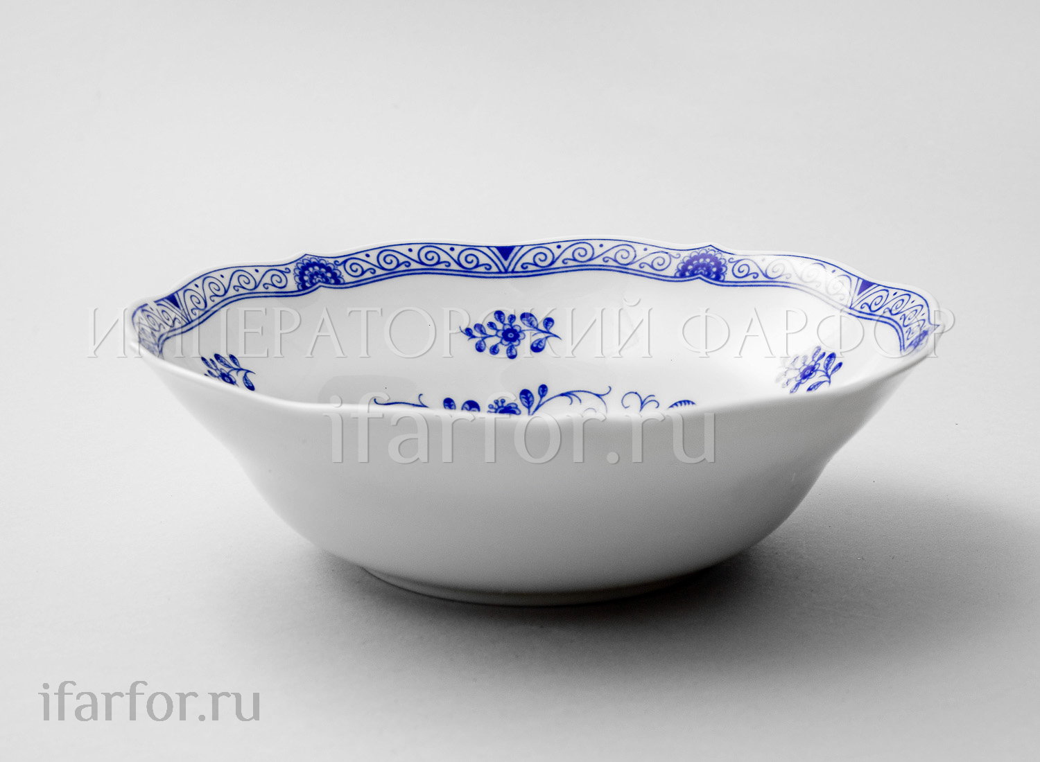 Салатник «Alte Ranke blau»