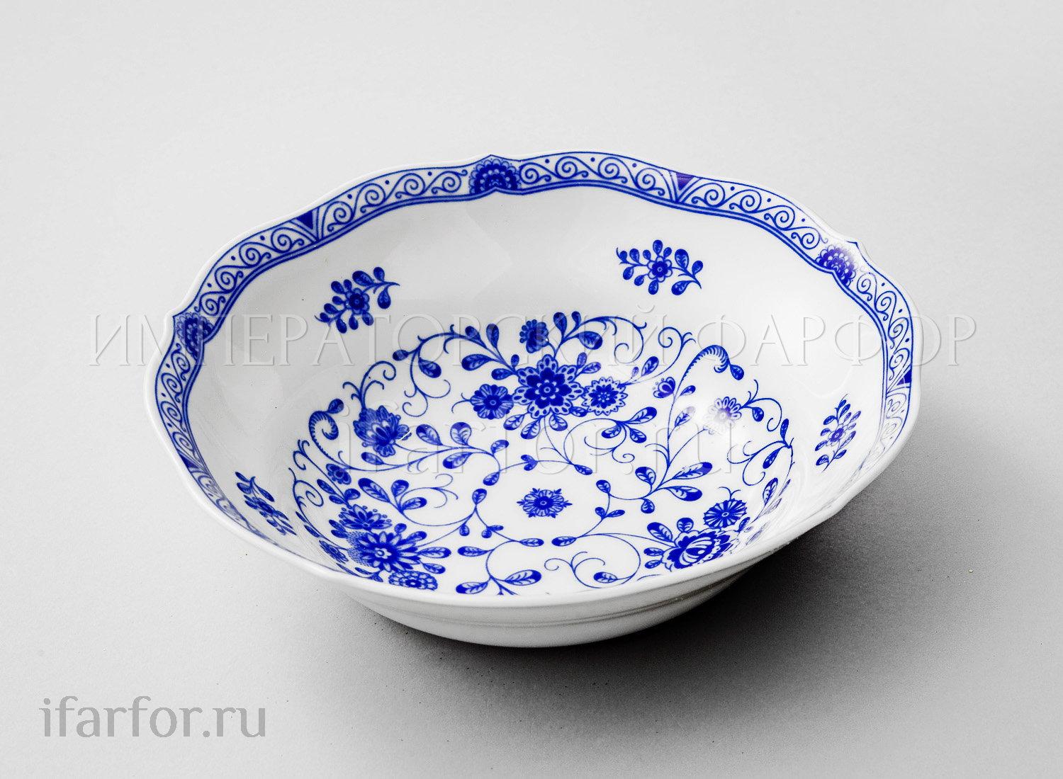 Салатник «Alte Ranke blau»