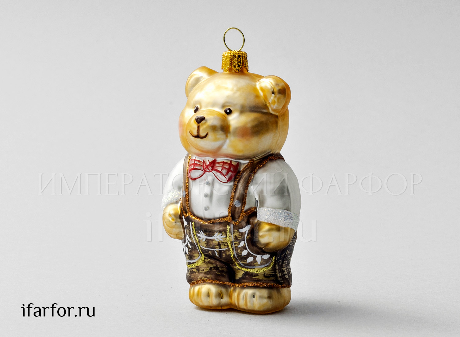Елочная игрушка «Медвежонок»