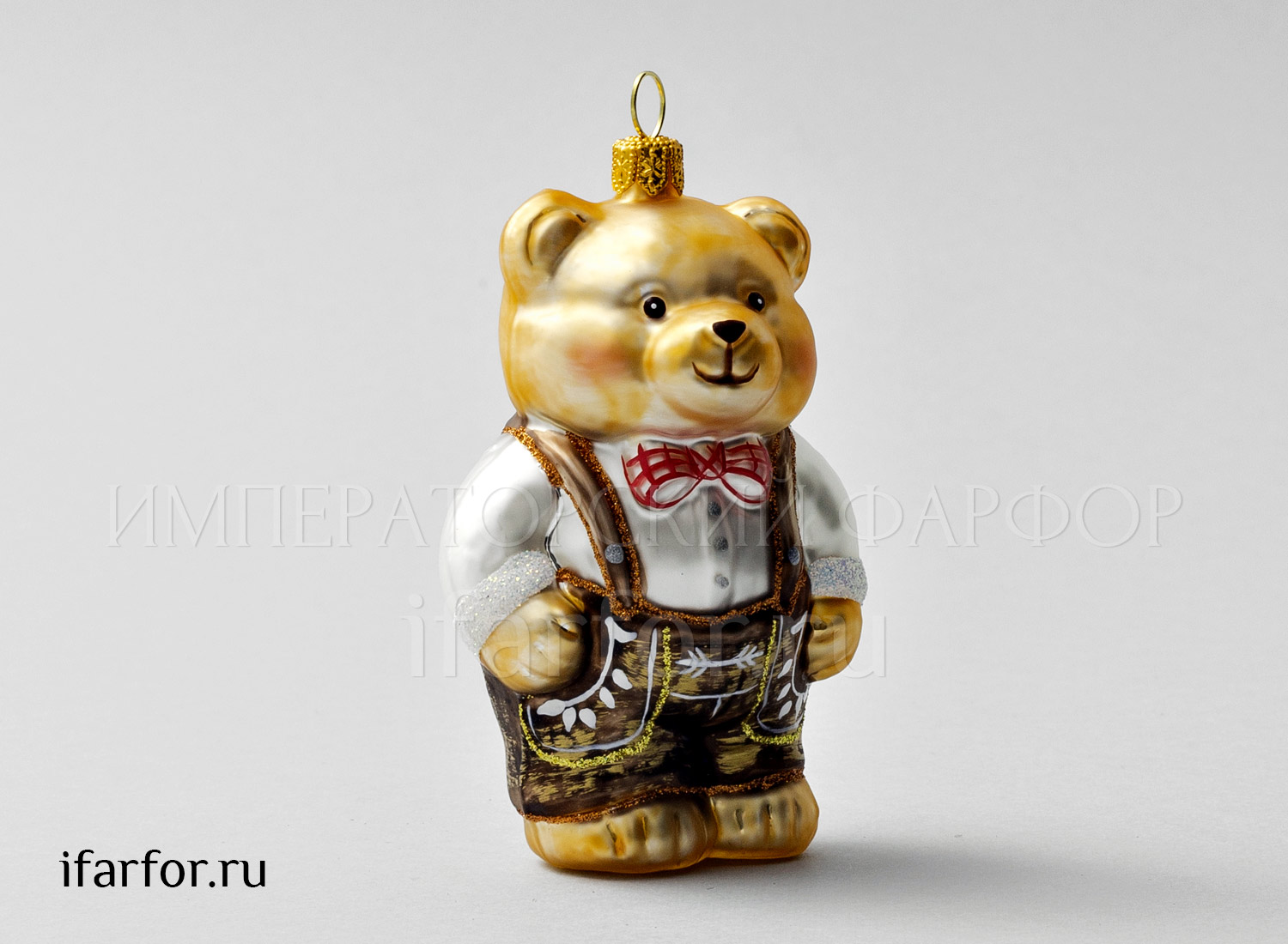 Елочная игрушка «Медвежонок»
