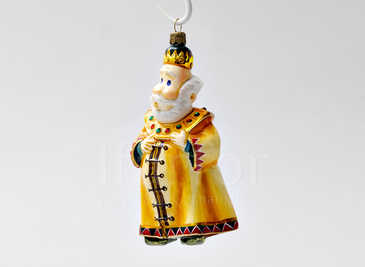 Елочная игрушка «Царь»