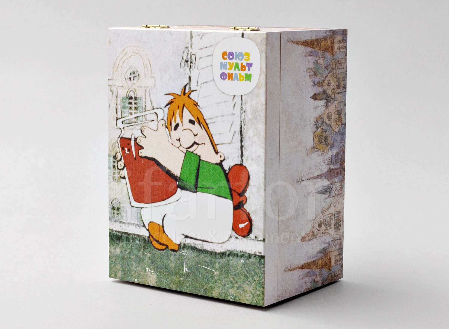 Елочная игрушка в подарочной коробке «Не в варенье счастье»