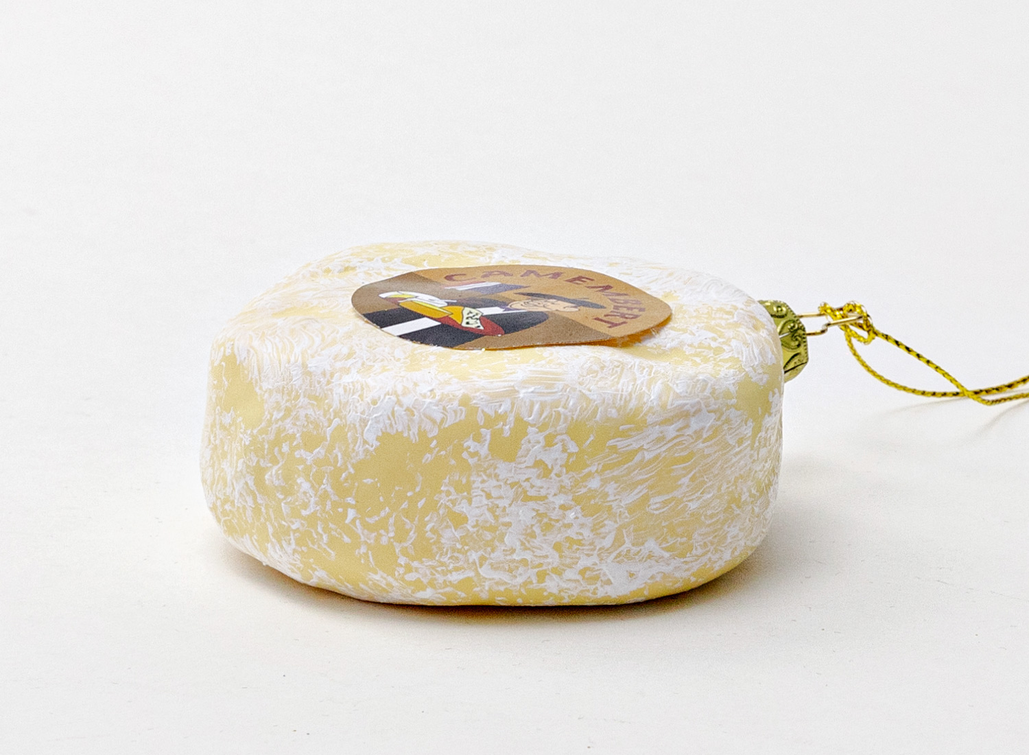 Елочная игрушка «Сыр Camembert»