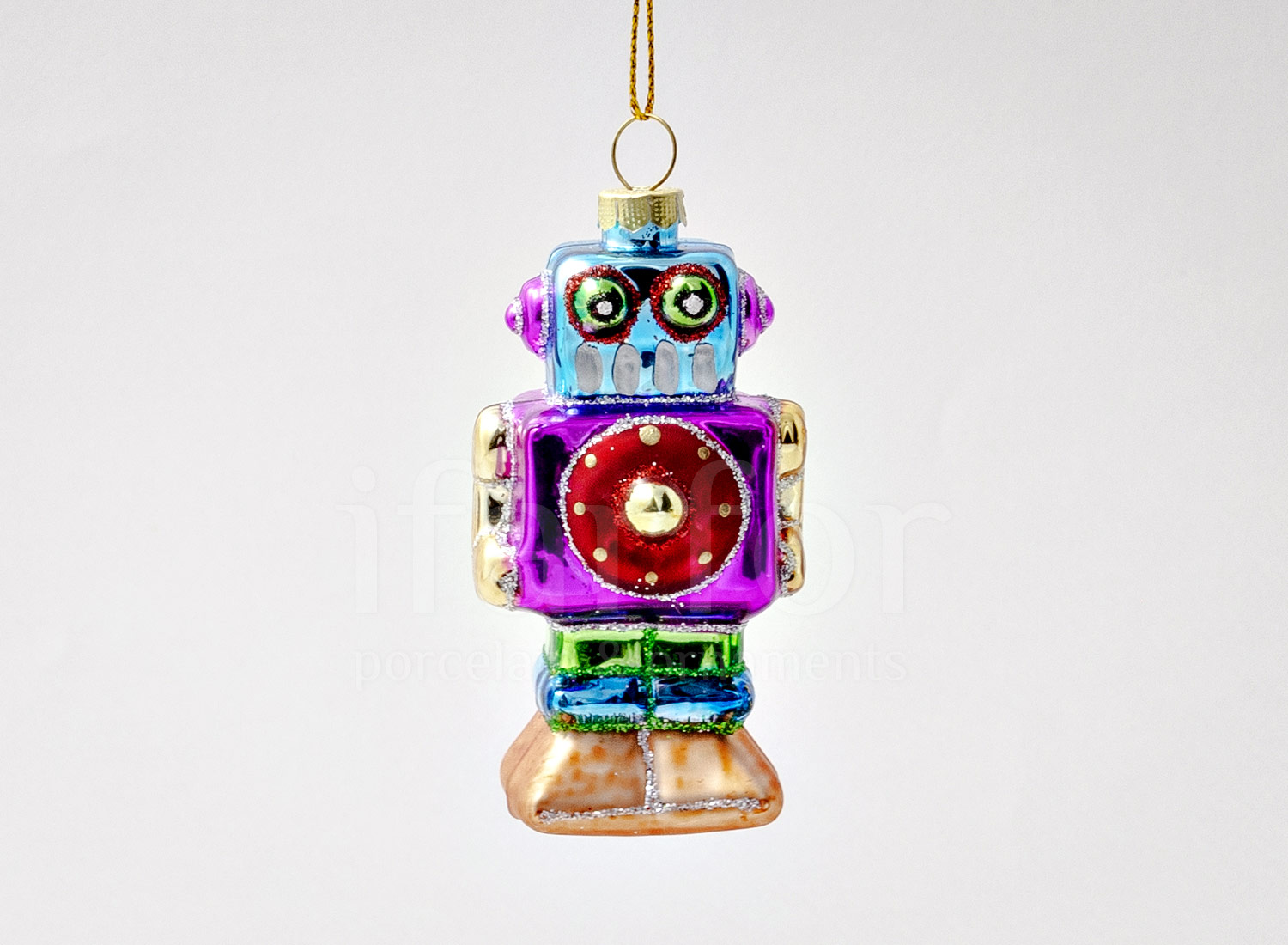 Елочная игрушка «Робот»